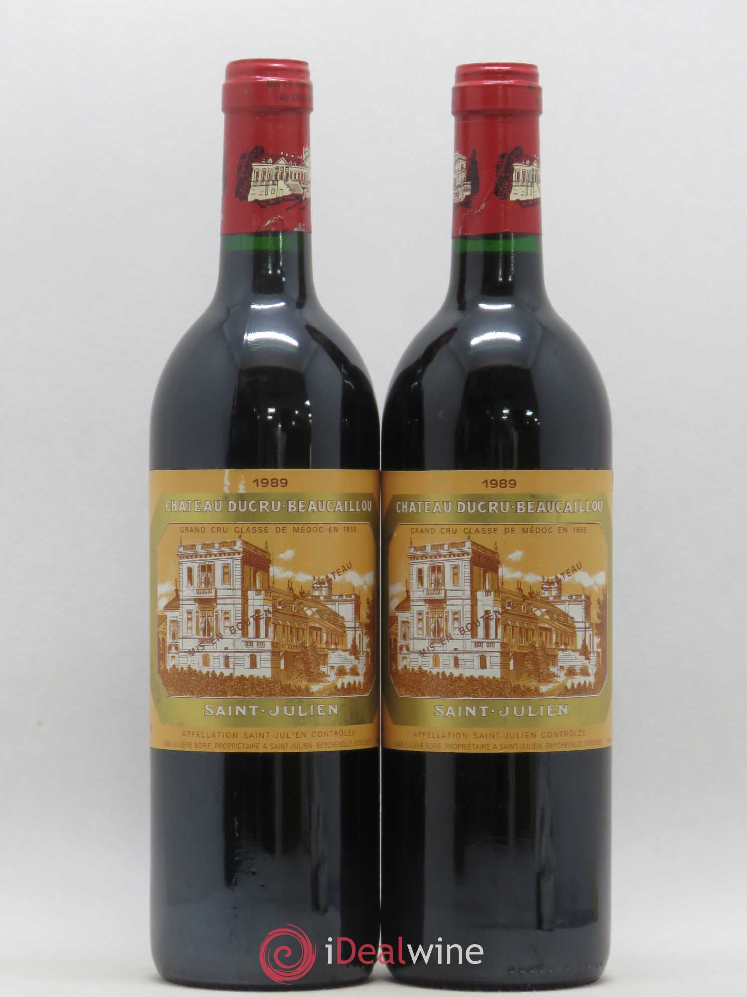 Château Ducru Beaucaillou 2ème Grand Cru Classé 1989 - Lot de 2 bouteilles - 0
