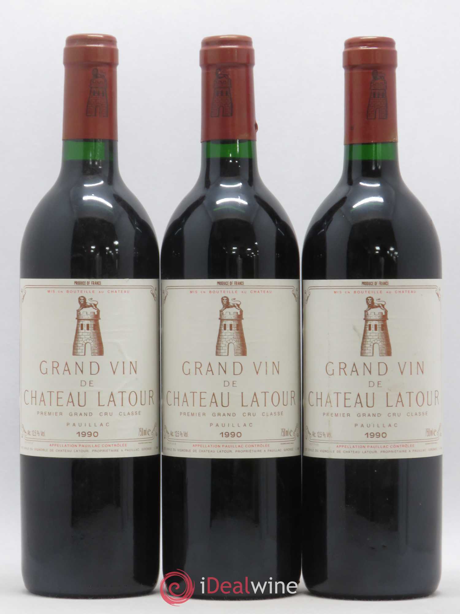 Château Latour 1er Grand Cru Classé 1990 - Lot de 12 bouteilles - 2