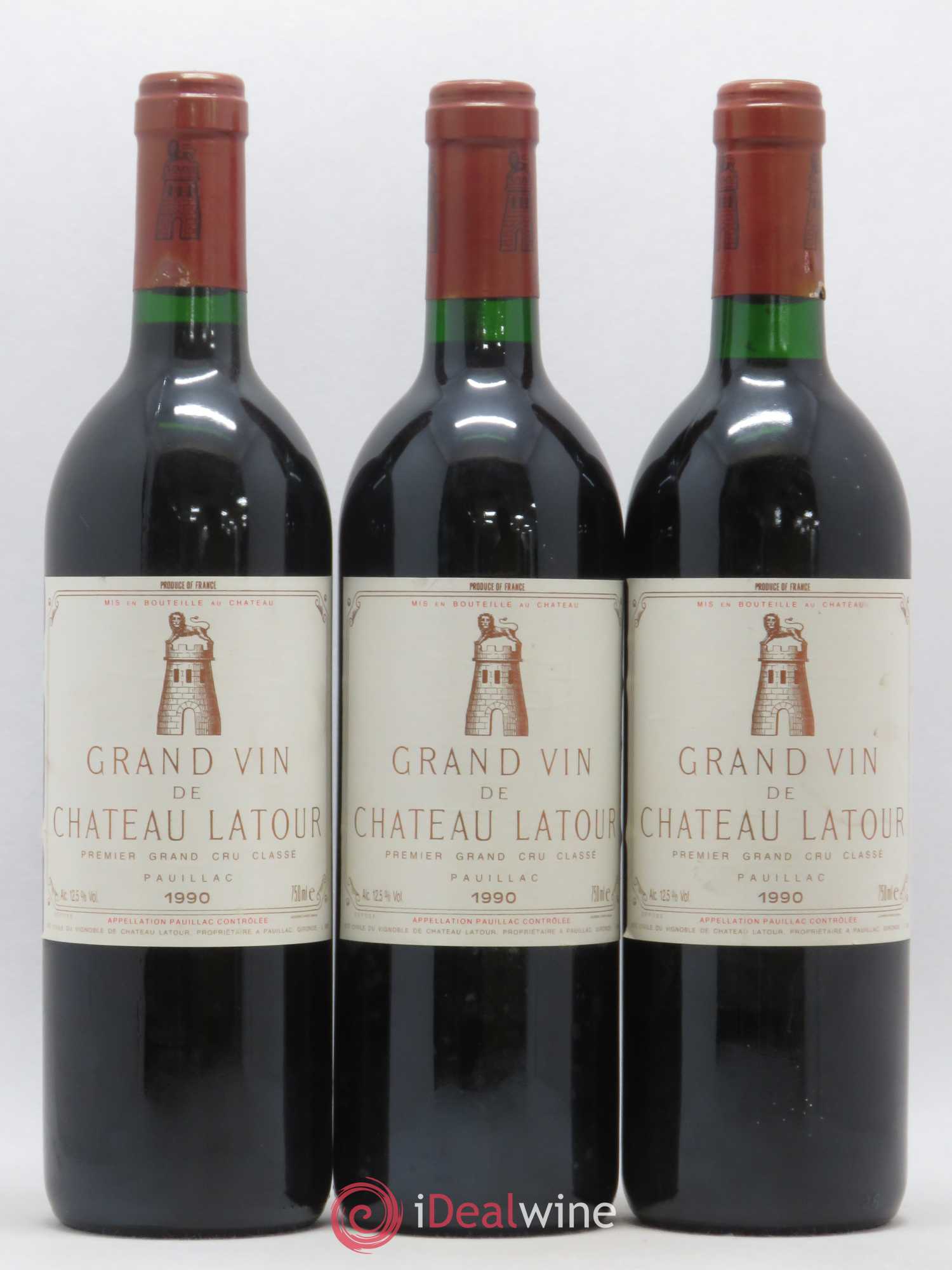 Château Latour 1er Grand Cru Classé 1990 - Lot de 12 bouteilles - 3