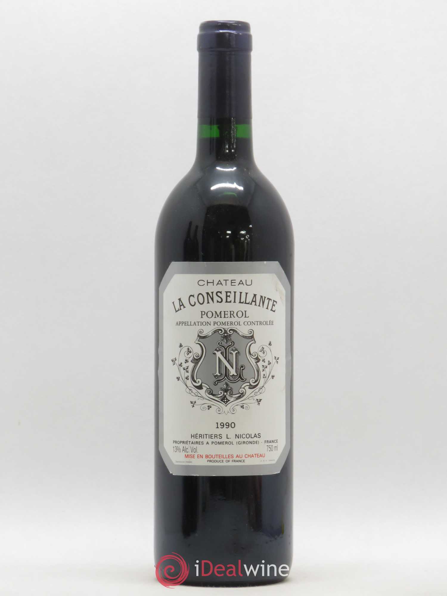 Château la Conseillante 1990 - Lot de 1 bouteille - 0