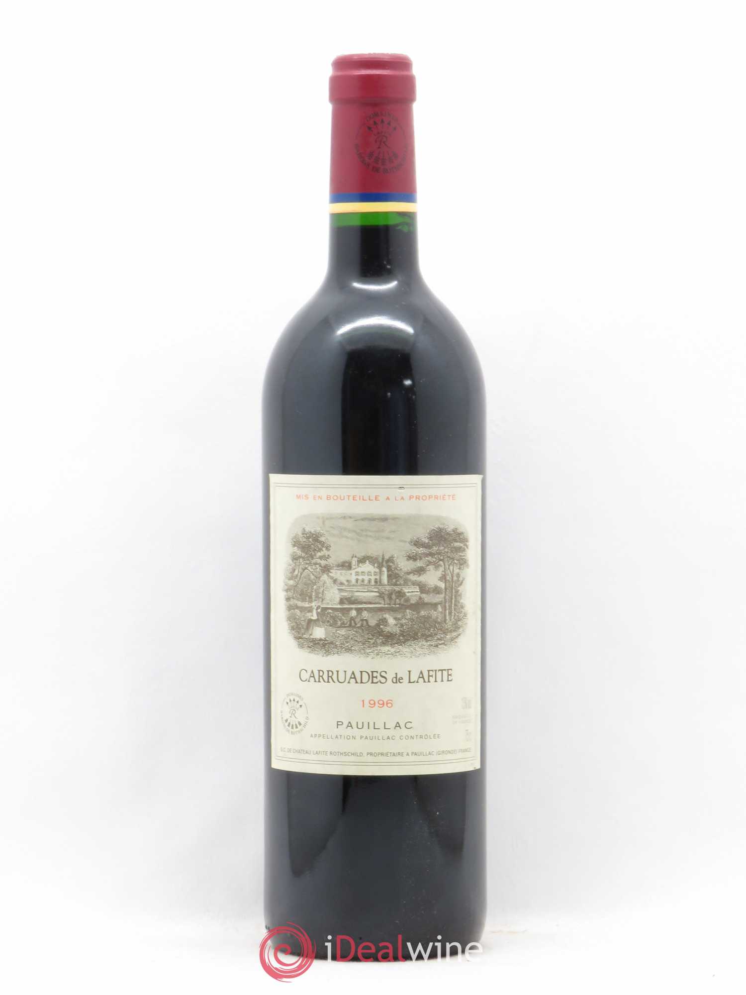 Carruades de Lafite Rothschild Second Vin 1996 - Lot de 1 bouteille - 0