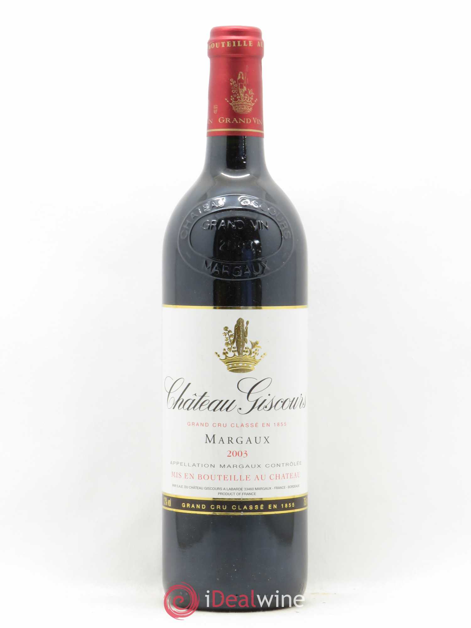 Château Giscours 3ème Grand Cru Classé 2003 - Lot de 1 bouteille - 0