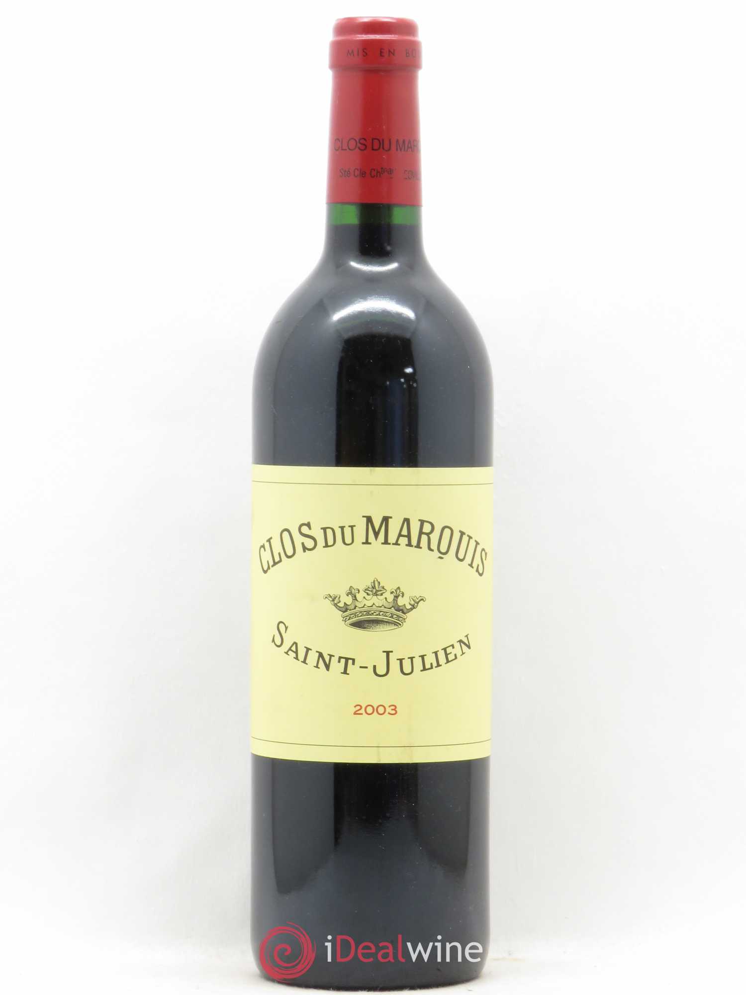 Clos du Marquis 2003 - Lot de 1 bouteille - 0