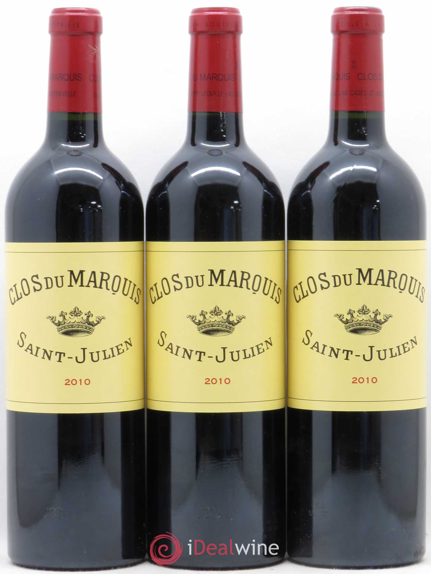 Clos du Marquis 2010 - Lot de 3 bouteilles - 0
