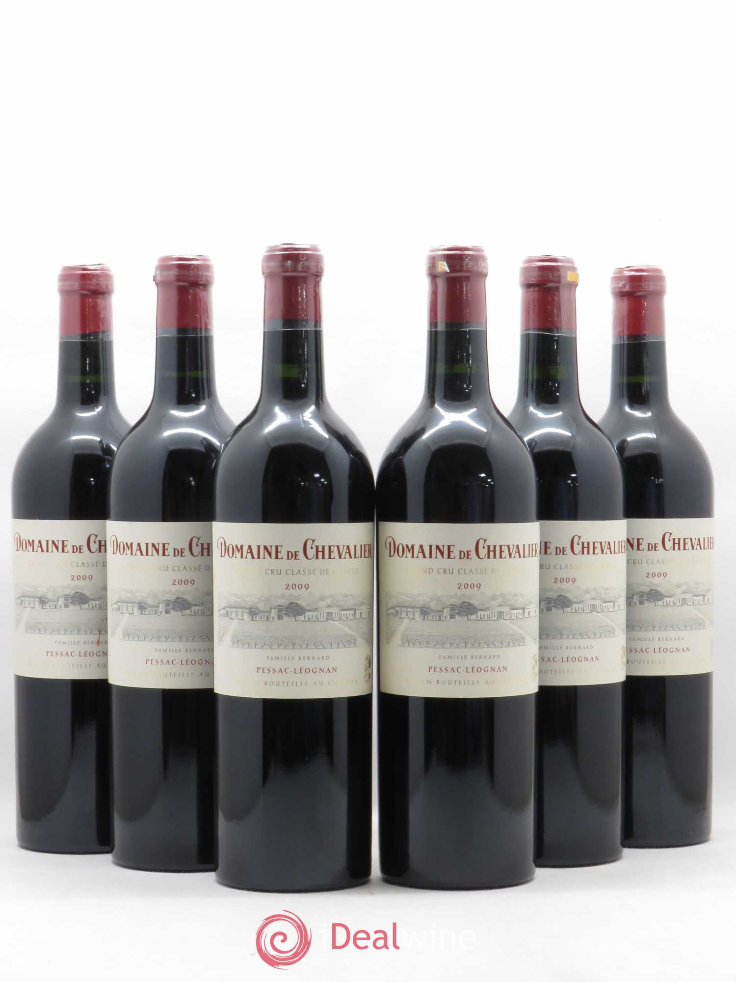 Domaine de Chevalier Cru Classé de Graves 2009 - Lot de 6 bouteilles - 0