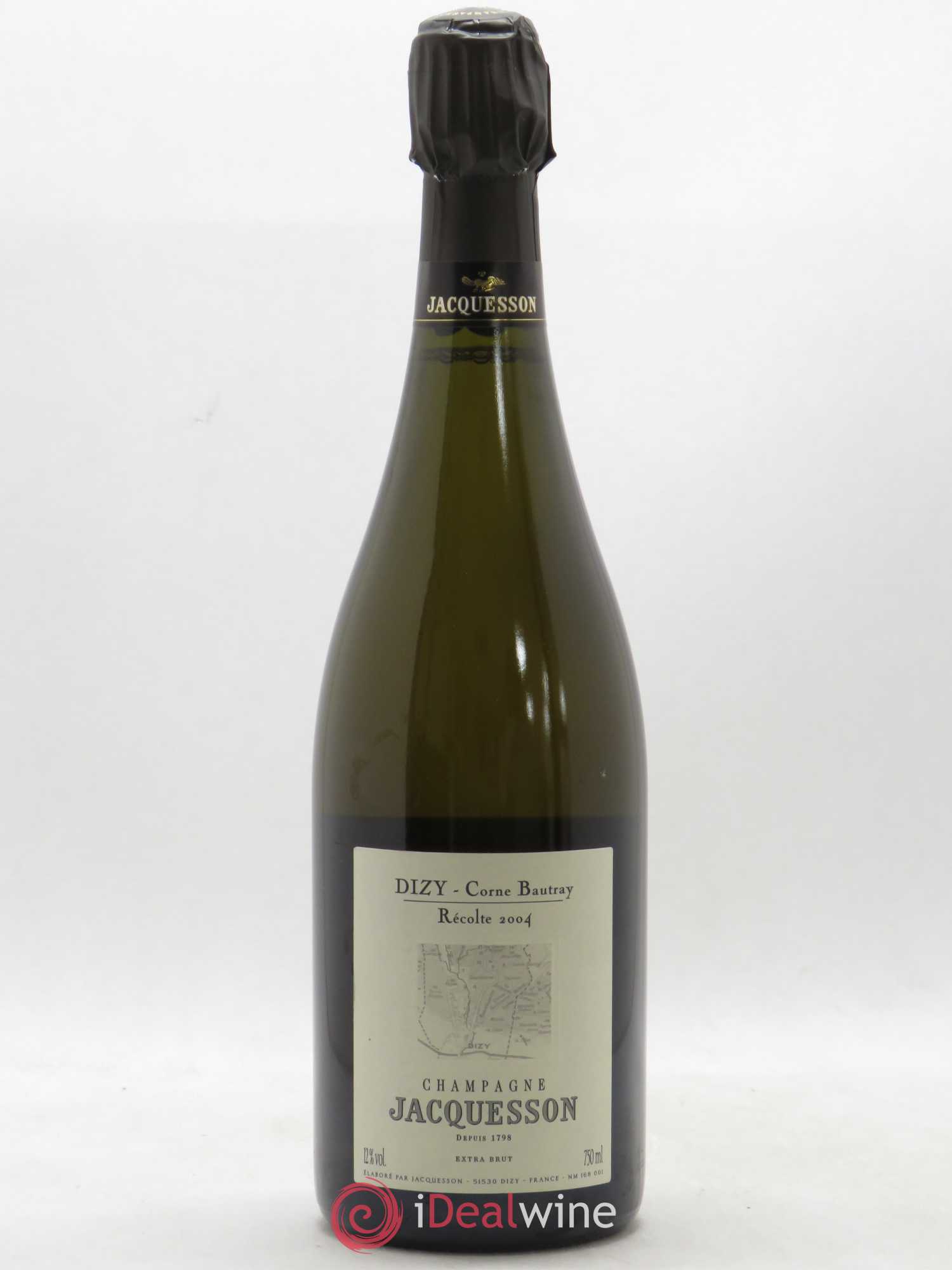 Dizy Corne Bautray Extra-Brut Jacquesson 2004 - Lot de 1 bouteille - 0