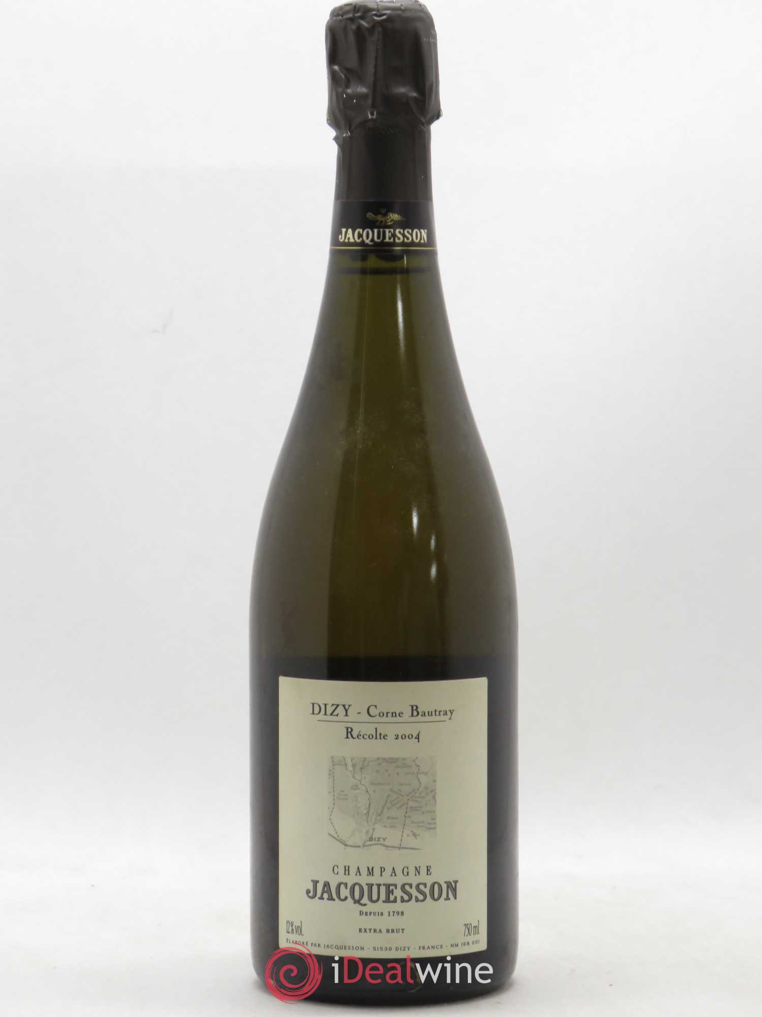 Dizy Corne Bautray Extra-Brut Jacquesson 2004 - Lot de 1 bouteille - 0