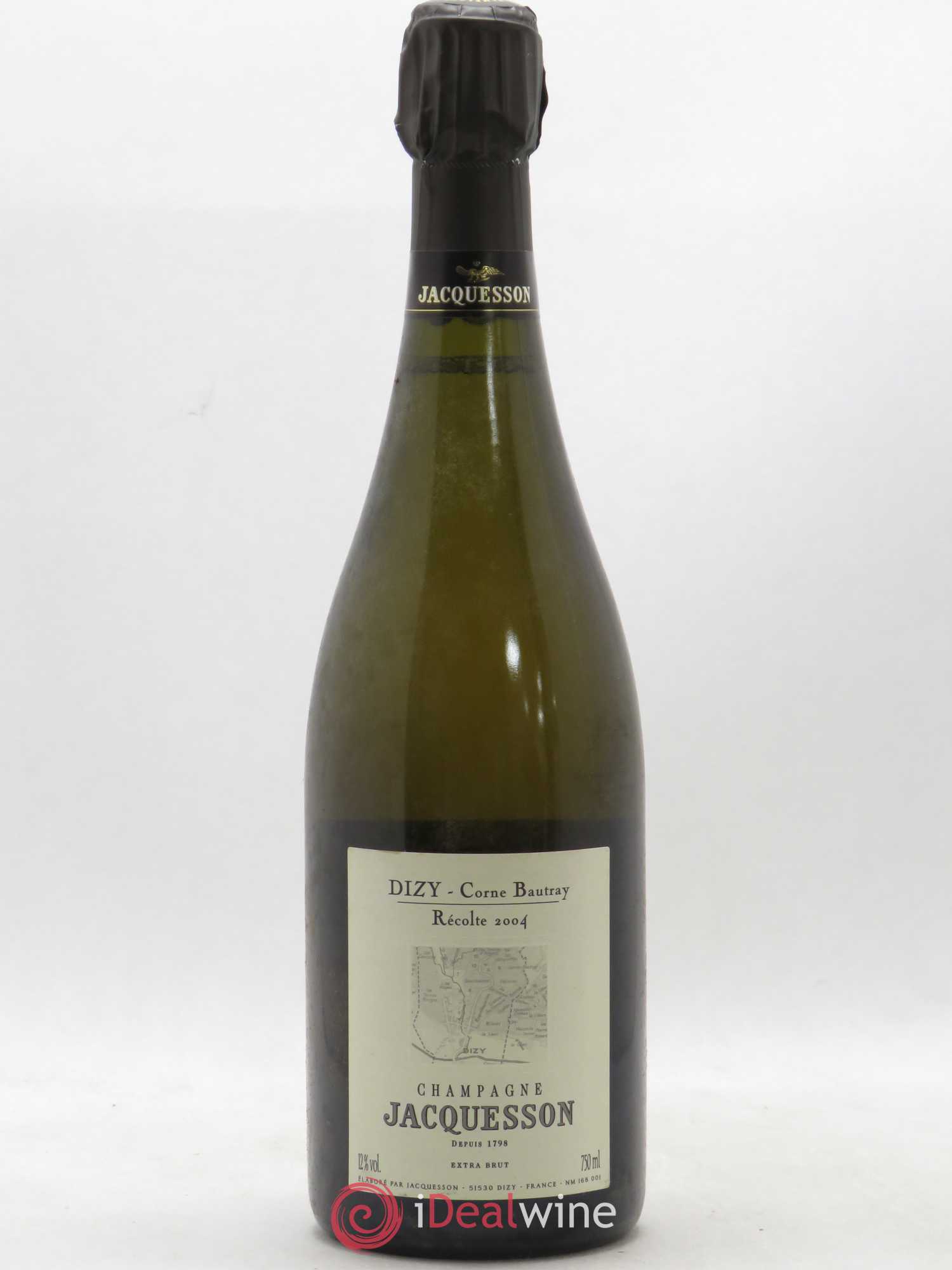Dizy Corne Bautray Extra-Brut Jacquesson 2004 - Lot de 1 bouteille - 0