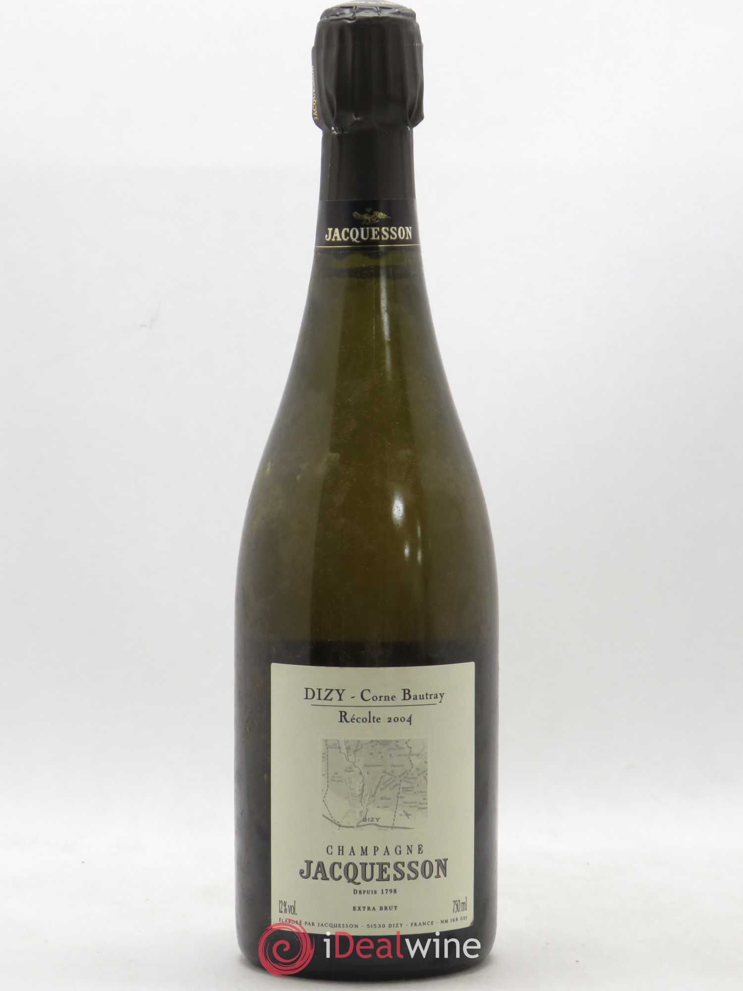 Dizy Corne Bautray Extra-Brut Jacquesson 2004 - Lot de 1 bouteille - 0