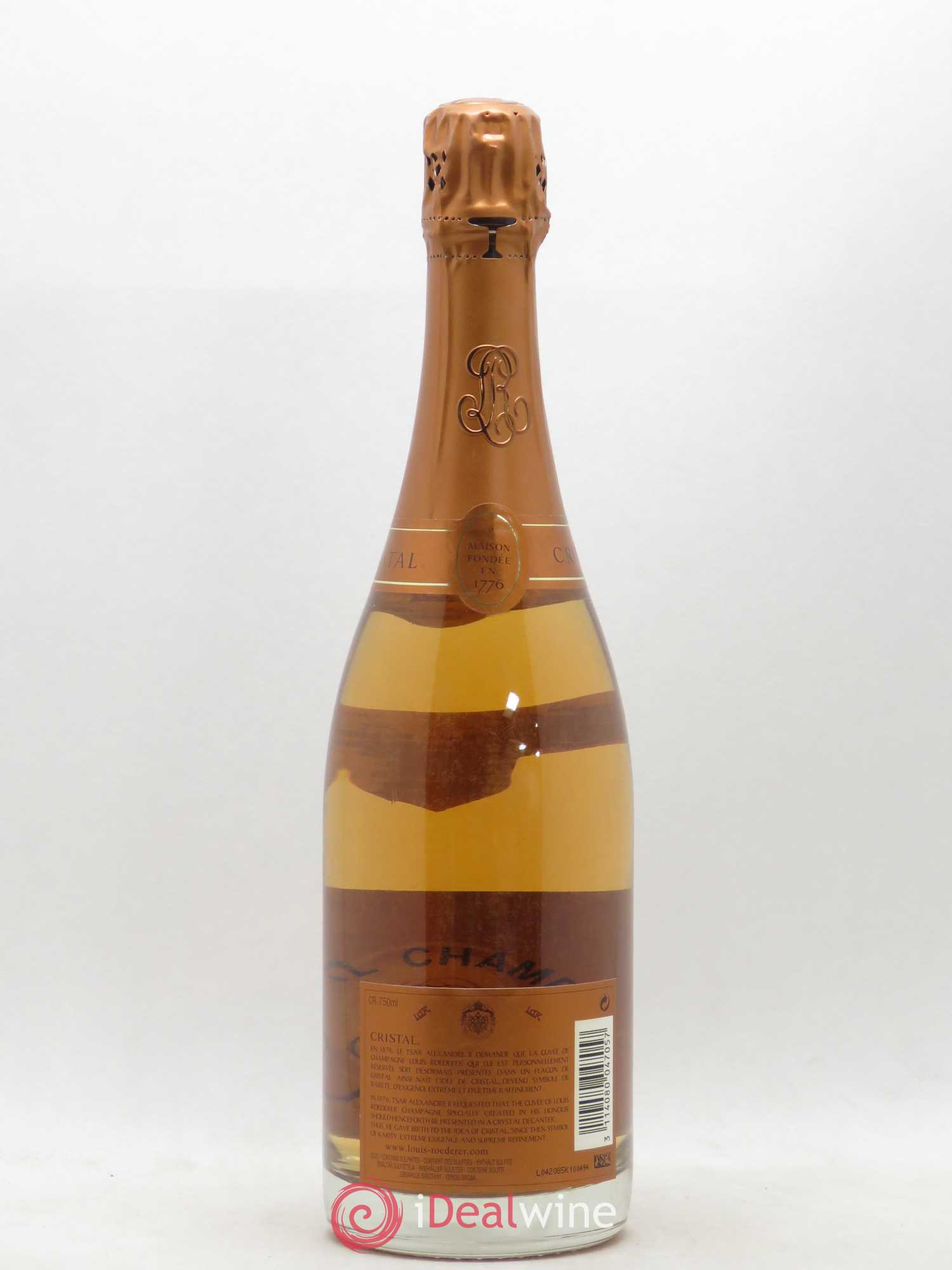 Cristal Louis Roederer 2007 - Lot de 1 bouteille - 1