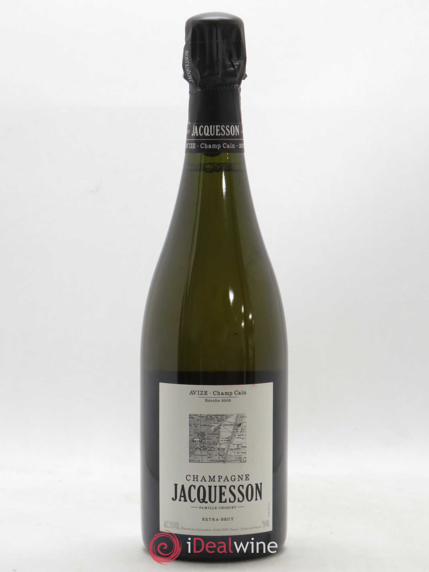 Avize Champ Caïn Extra-Brut Jacquesson 2005 - Lot de 1 bouteille - 0