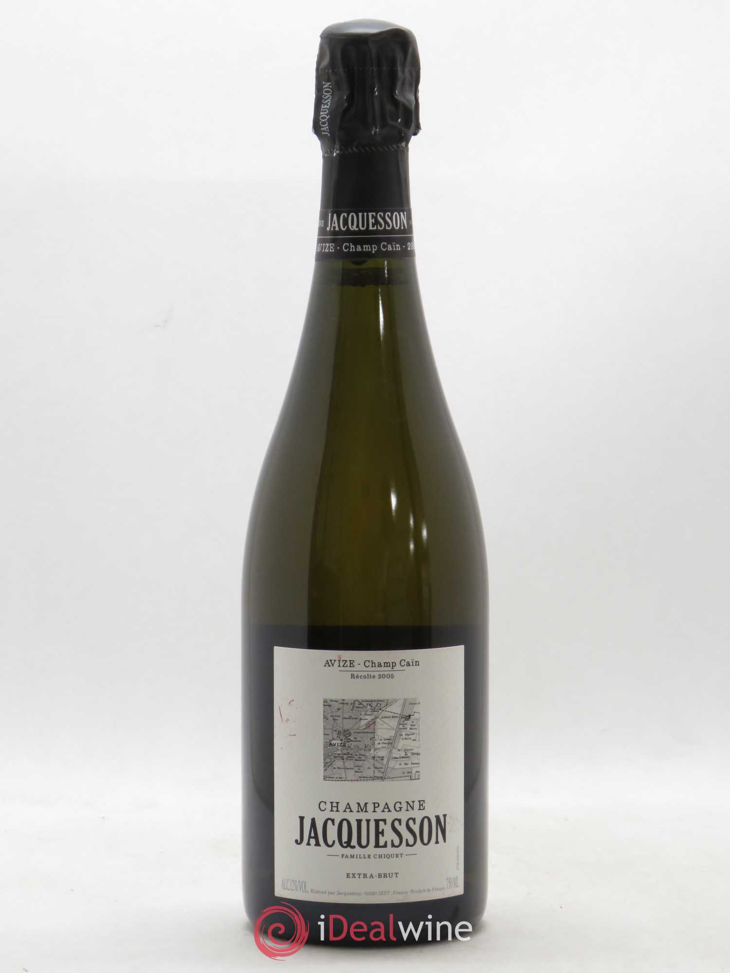Avize Champ Caïn Extra-Brut Jacquesson 2005 - Lot de 1 bouteille - 0