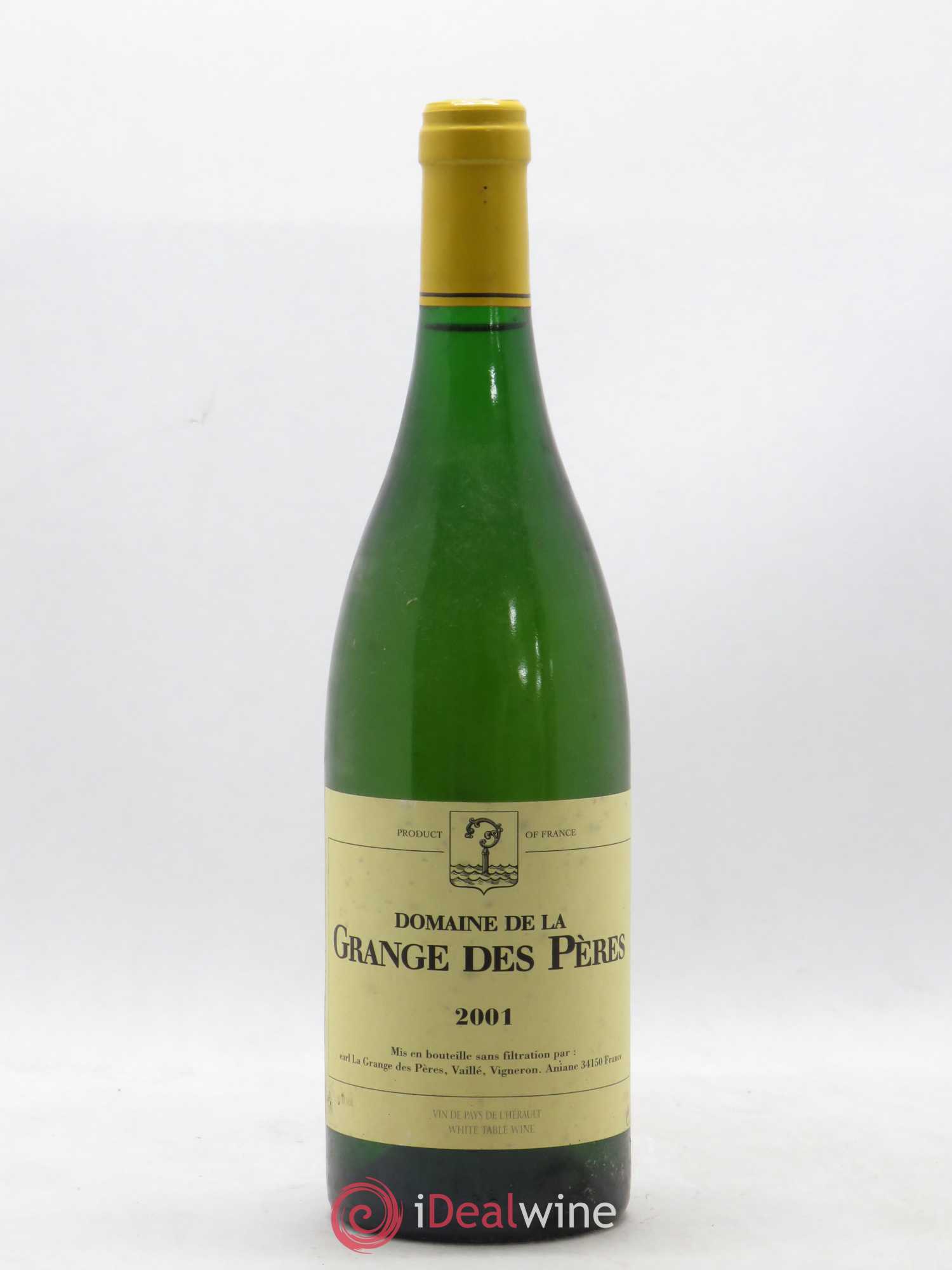 Pays d'Hérault Grange des Pères Laurent Vaillé 2001 - Lot de 1 bouteille - 0