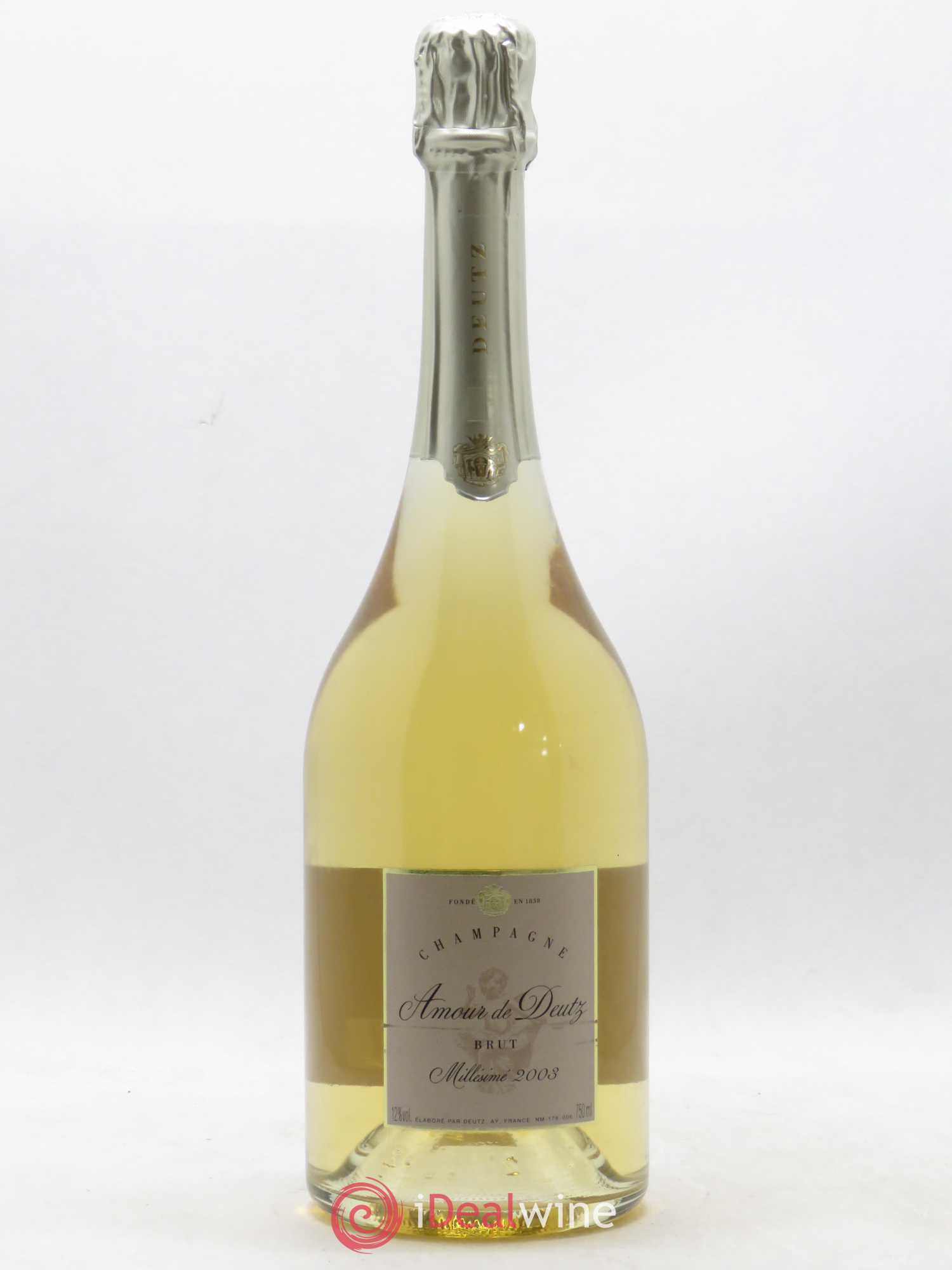 Amour de Deutz Brut Deutz 2003 - Lot de 1 bouteille - 0