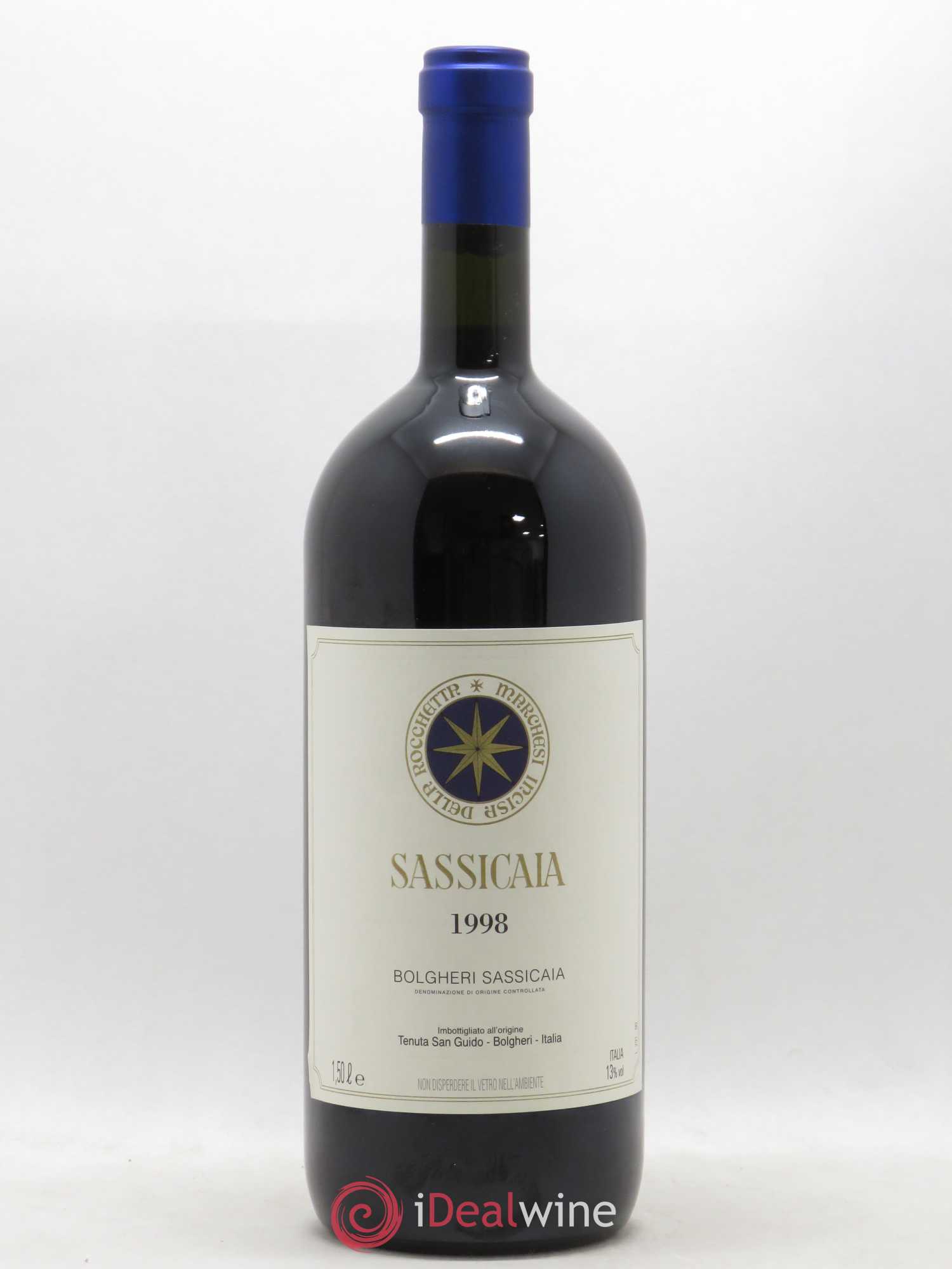 Bolgheri DOC Sassicaia Tenuta San Guido 1998 - Lot de 1 magnum - 0