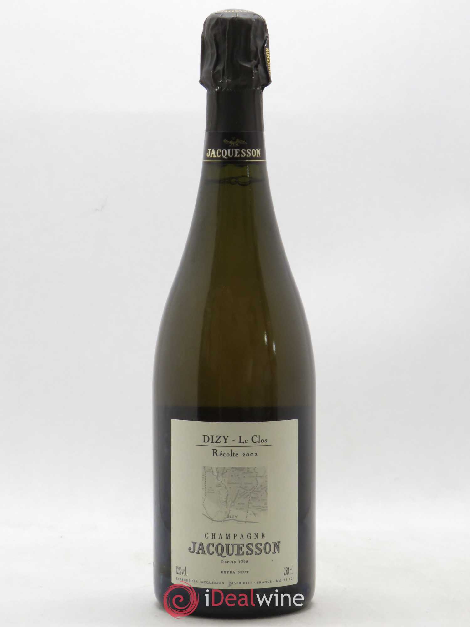 Dizy Le Clos Jacquesson 2002 - Lot de 1 bouteille - 0