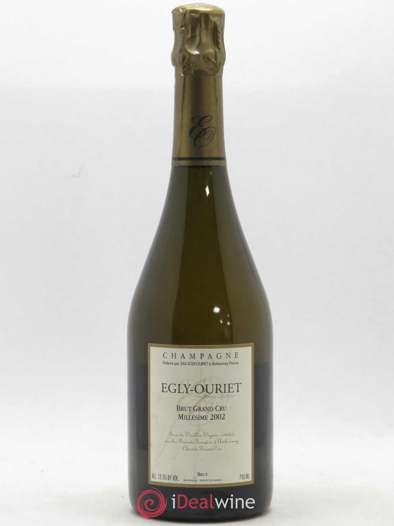 Grand Cru Brut Egly-Ouriet 2002 - Lot de 1 bouteille - 0