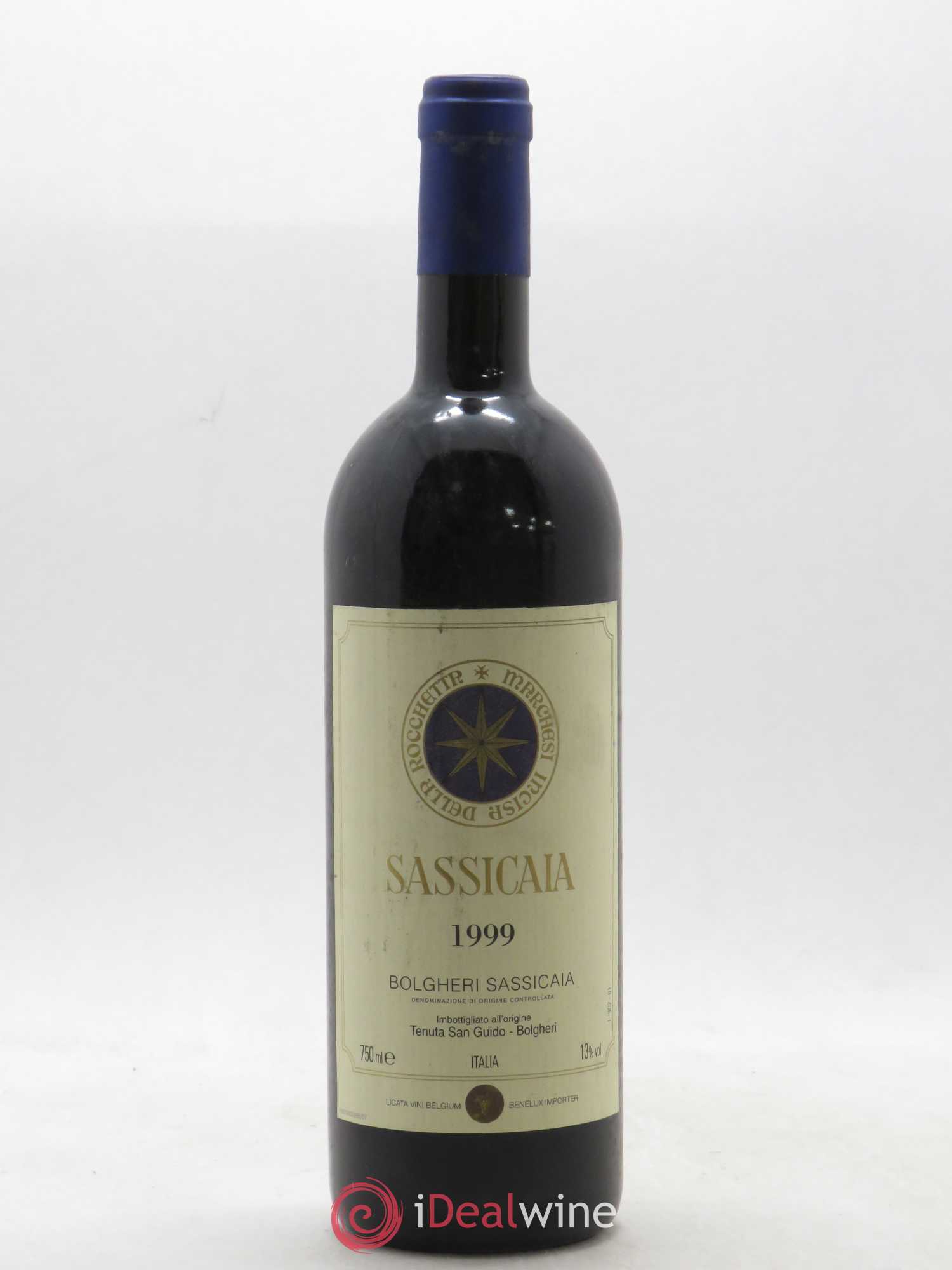 Bolgheri DOC Sassicaia Tenuta San Guido 1999 - Lot de 1 bouteille - 0