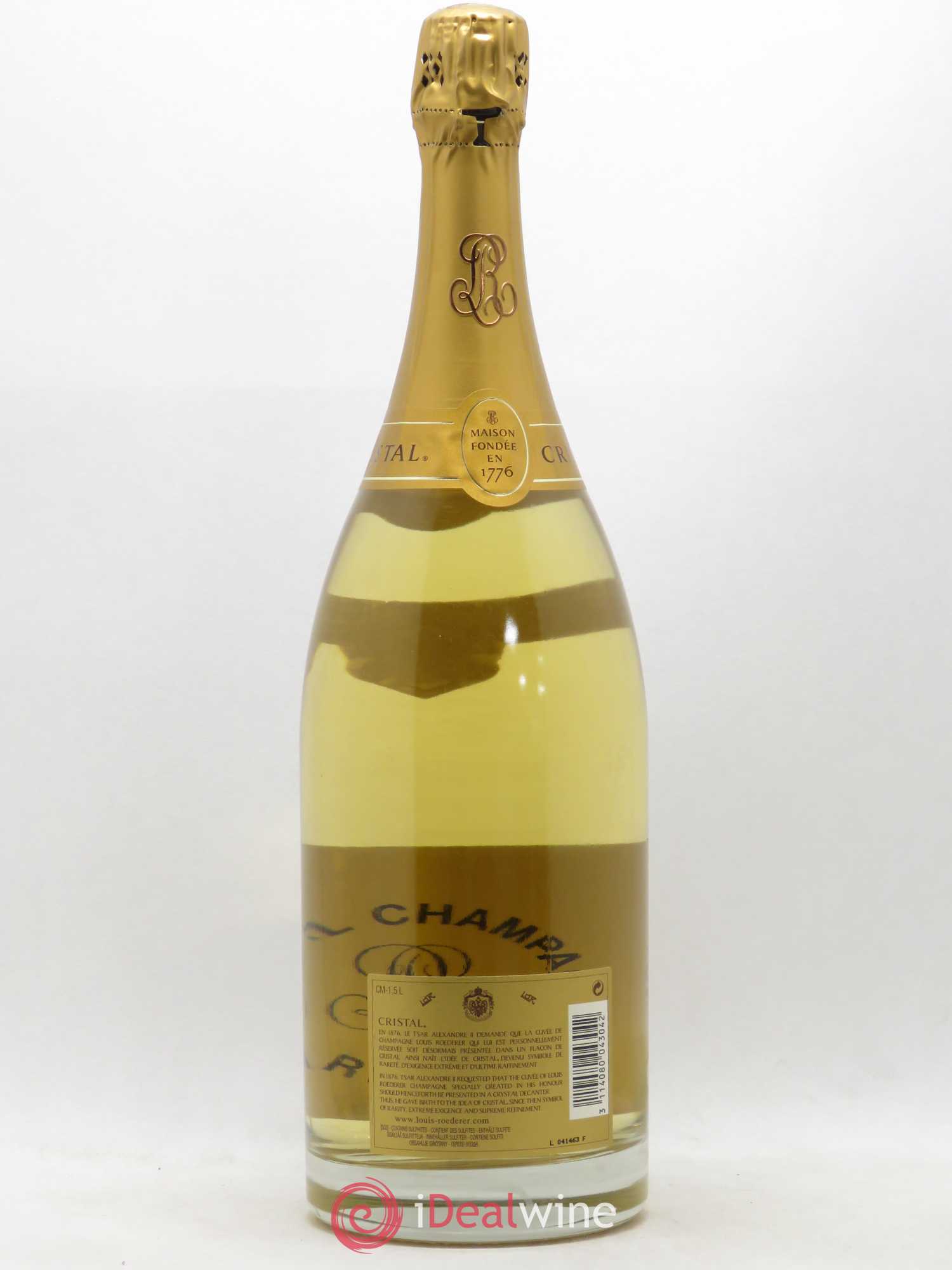 Cristal Louis Roederer 2006 - Lot de 1 magnum - 1