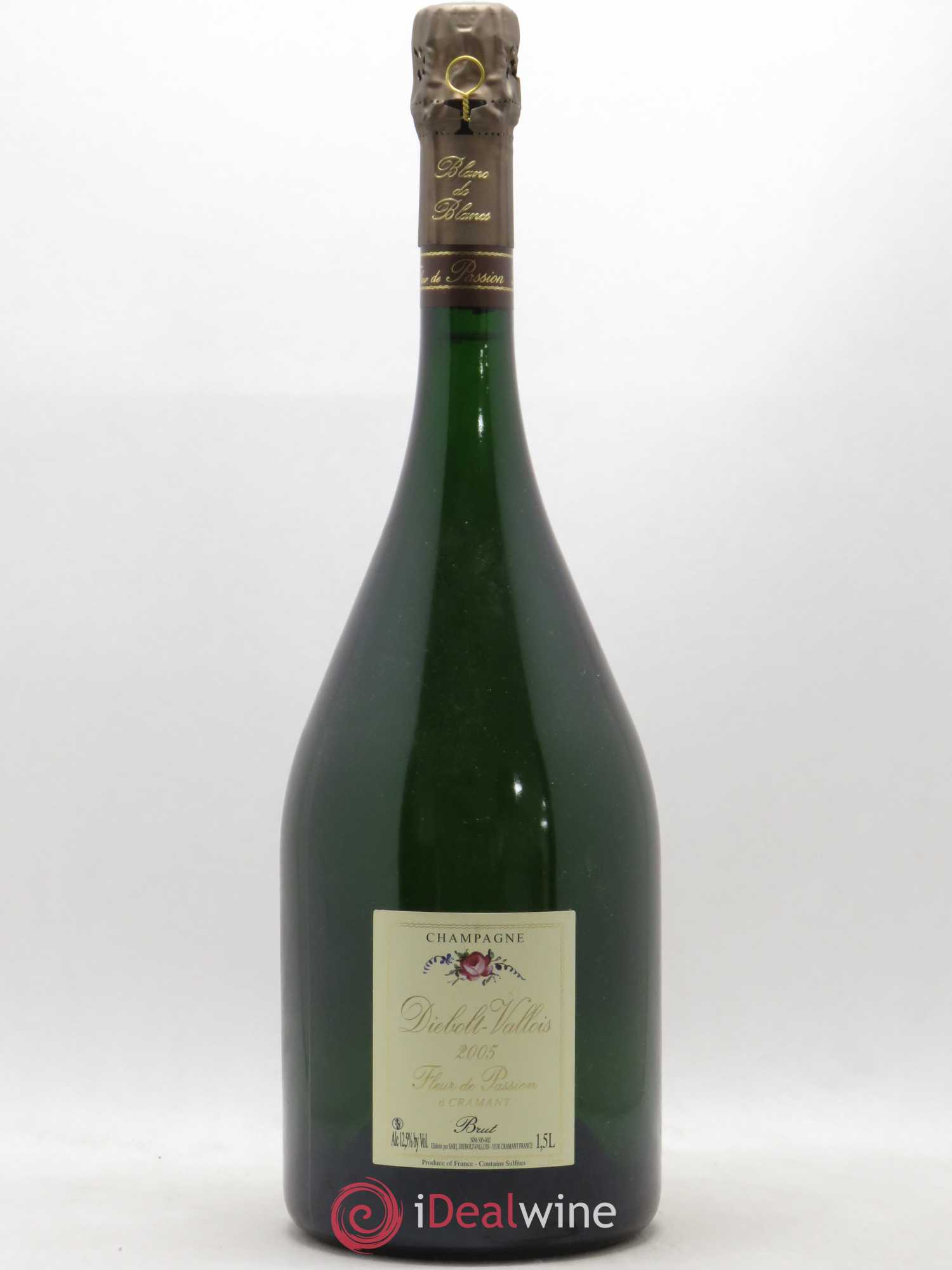 Champagne Fleur de Passion Brut Diebolt-Vallois 2005 - Posten von 1 Magnum - 0
