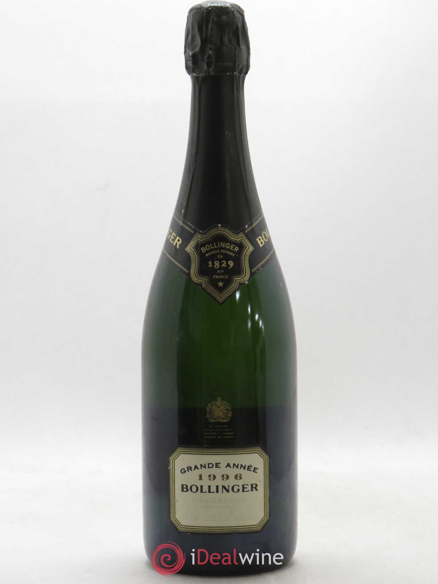 La Grande Année Brut Bollinger 1996 - Lot de 1 bouteille - 0