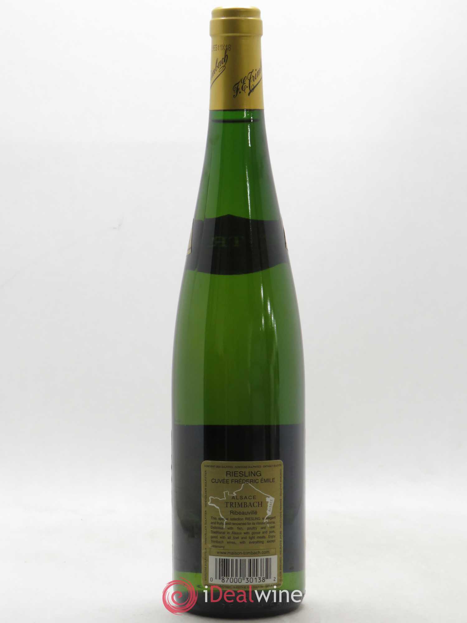 Alsace Riesling Cuvée Frédéric Emile Trimbach (Domaine) 2005 - Lot de 1 bouteille - 1