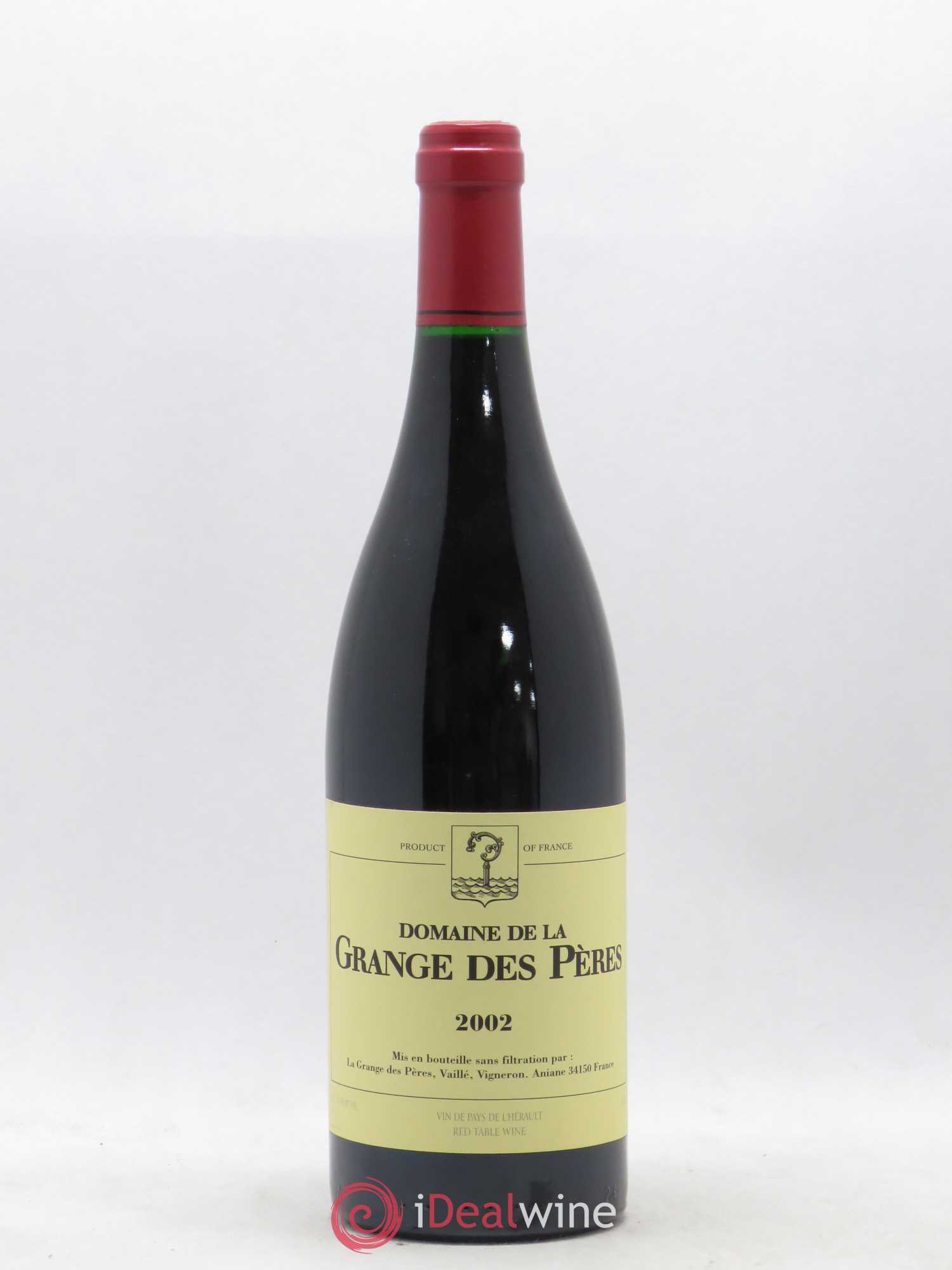 Pays d'Hérault Grange des Pères Laurent Vaillé 2002 - Lot de 1 bouteille - 0
