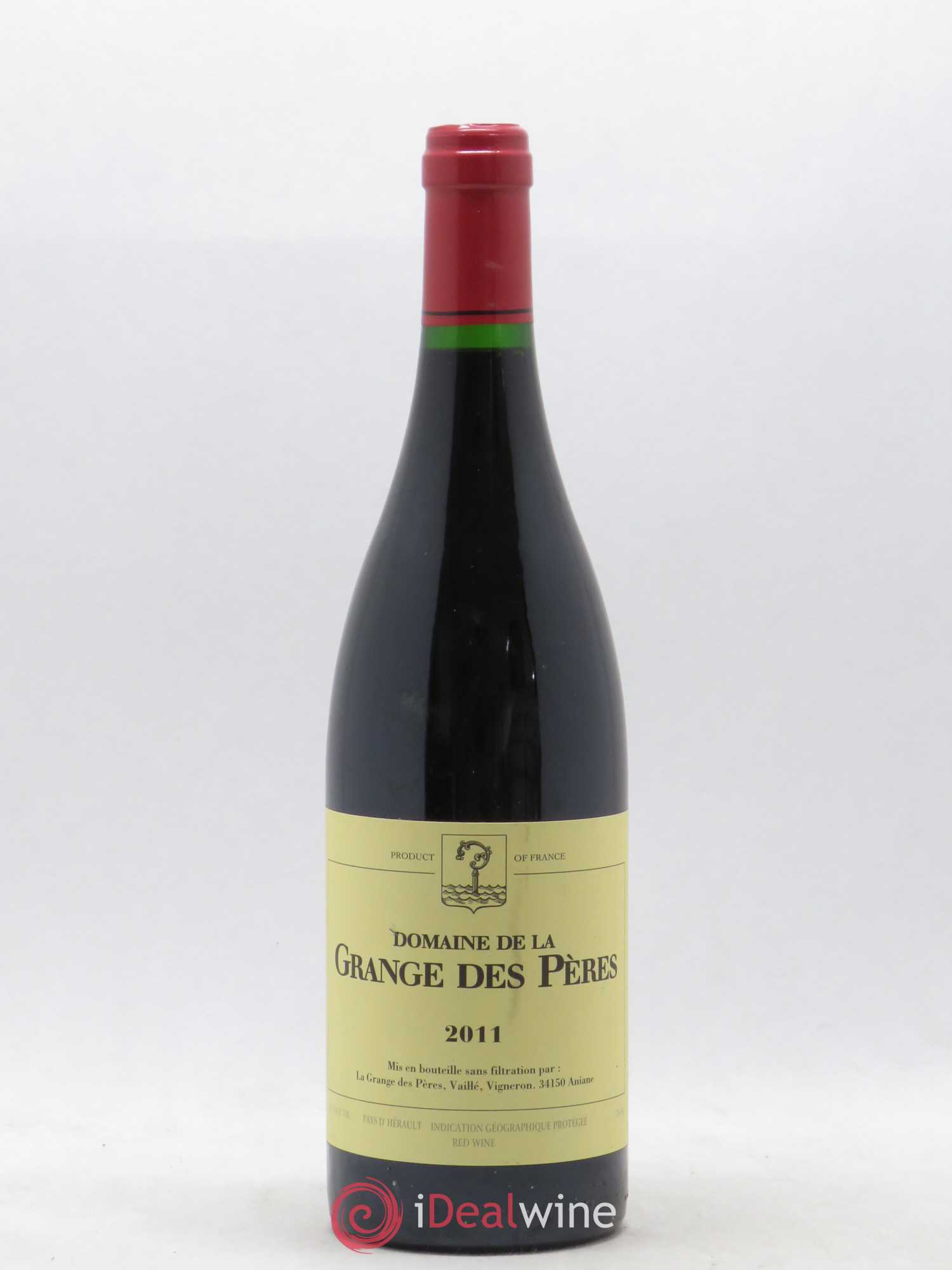 Pays d'Hérault Grange des Pères Laurent Vaillé 2011 - Lot de 1 bouteille - 0