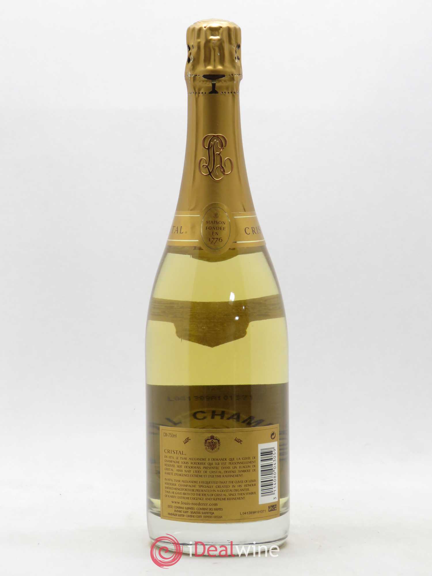 Cristal Louis Roederer 2006 - Lot de 1 bouteille - 1