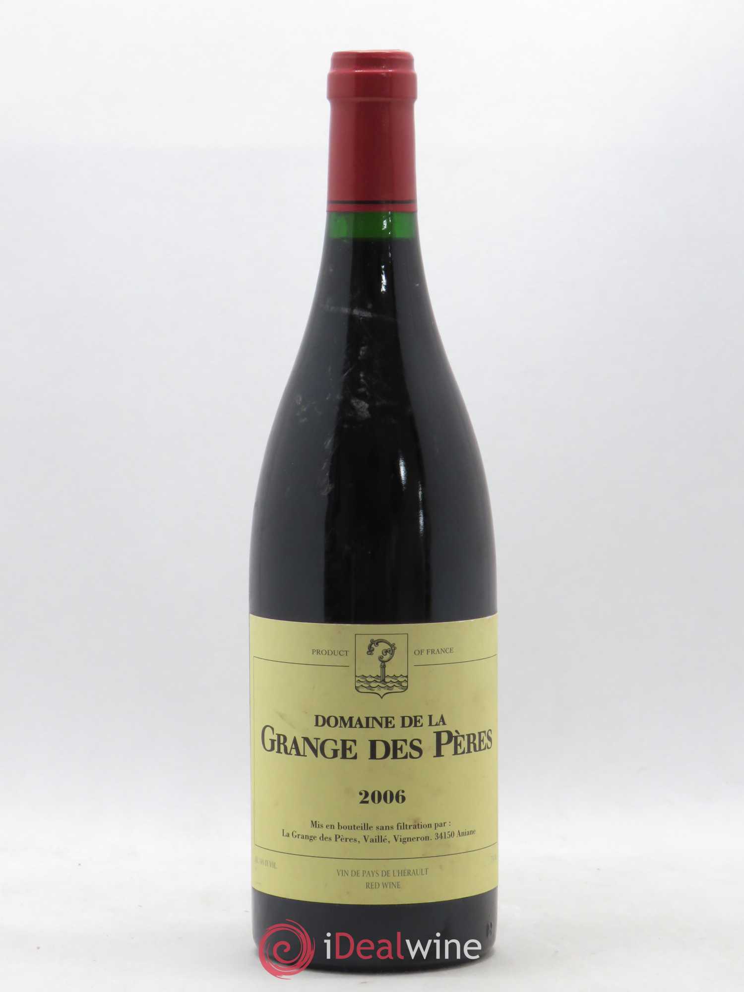 Pays d'Hérault Grange des Pères Laurent Vaillé 2006 - Lot de 1 bouteille - 0
