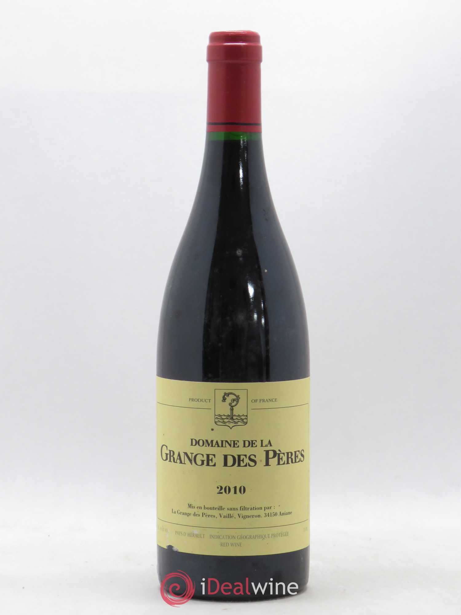 Pays d'Hérault Grange des Pères Laurent Vaillé 2010 - Lot de 1 bouteille - 0