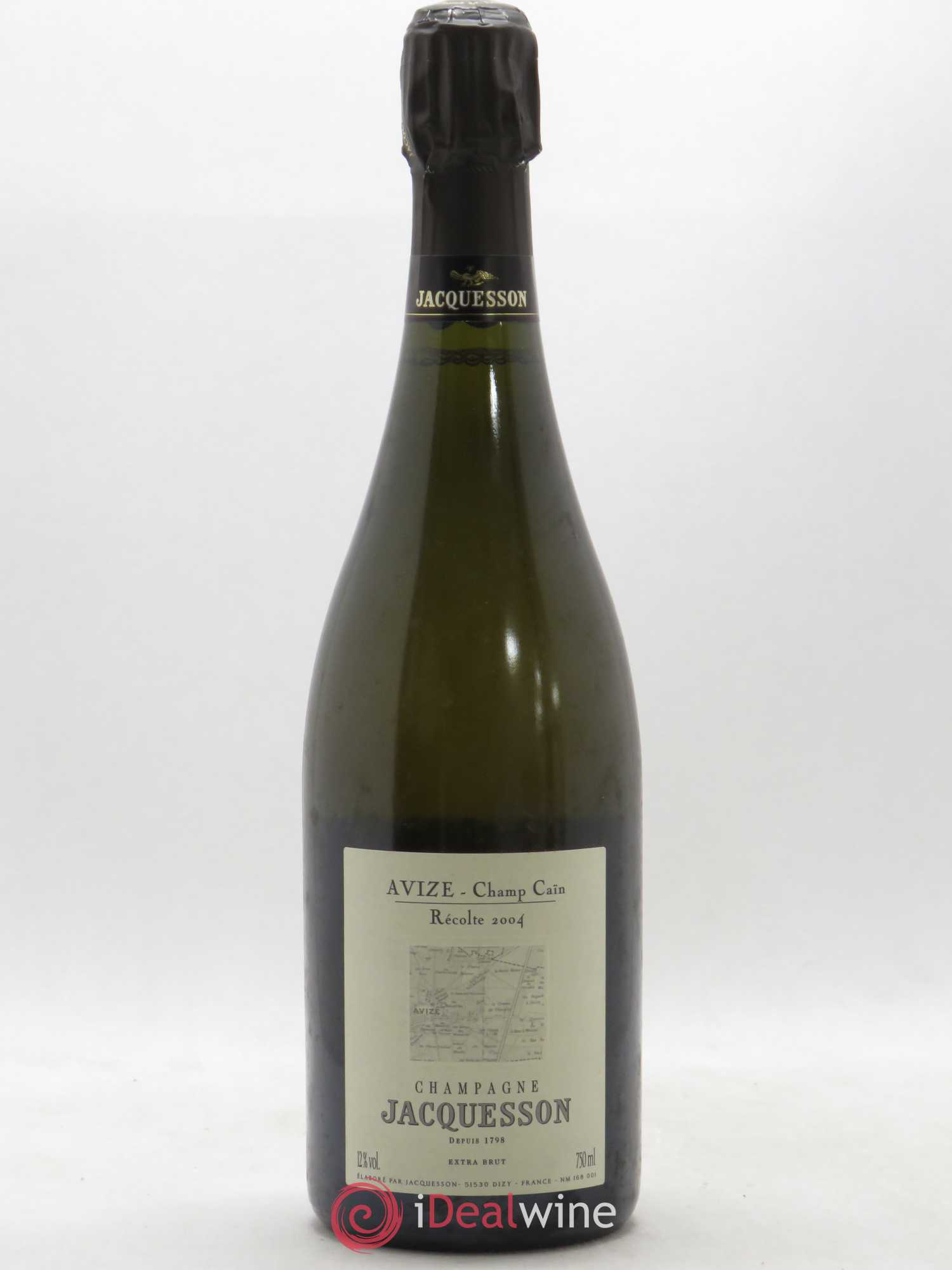 Avize Champ Caïn Extra-Brut Jacquesson 2004 - Lot de 1 bouteille - 0