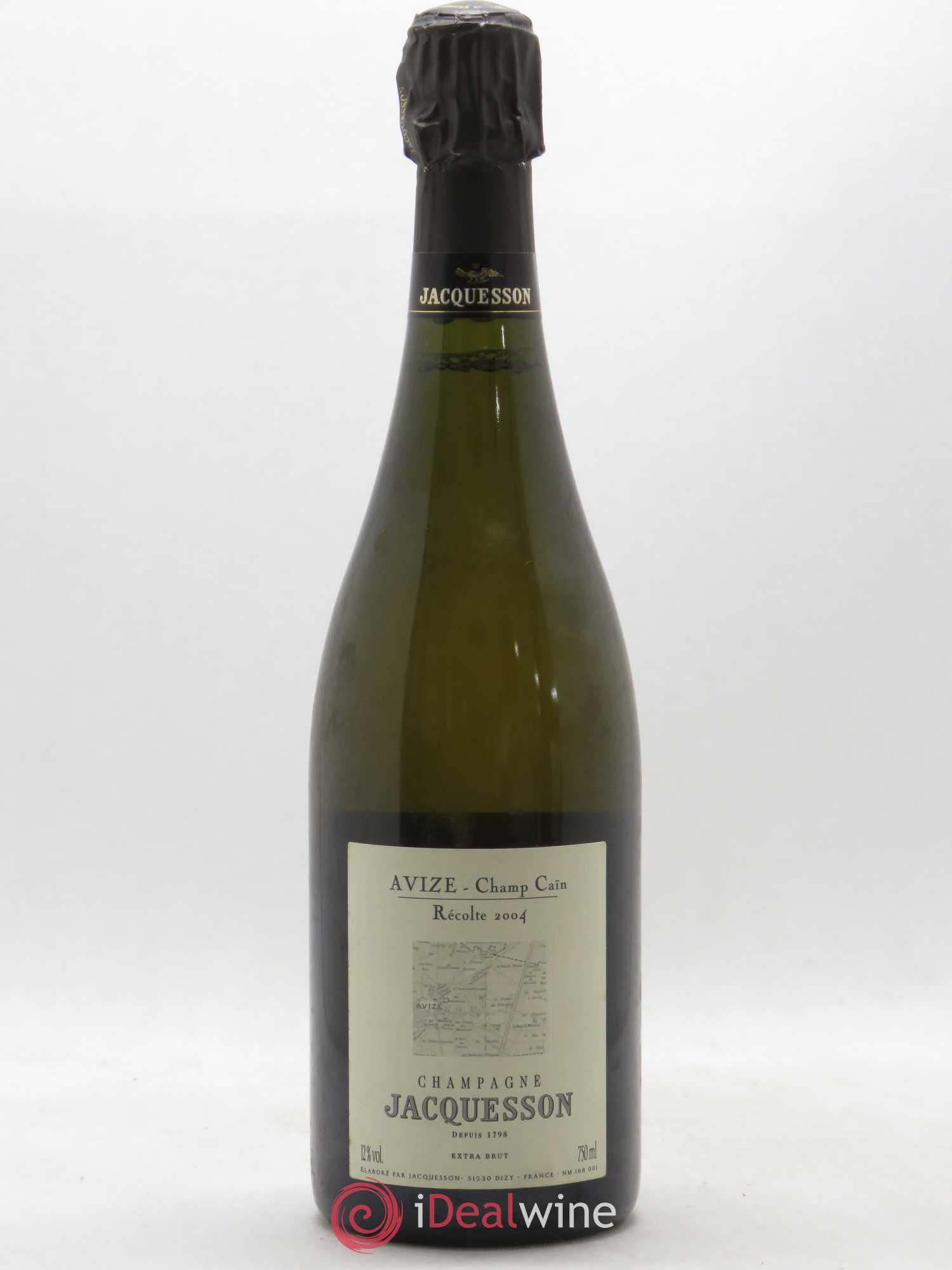 Avize Champ Caïn Extra-Brut Jacquesson 2004 - Lot de 1 bouteille - 0