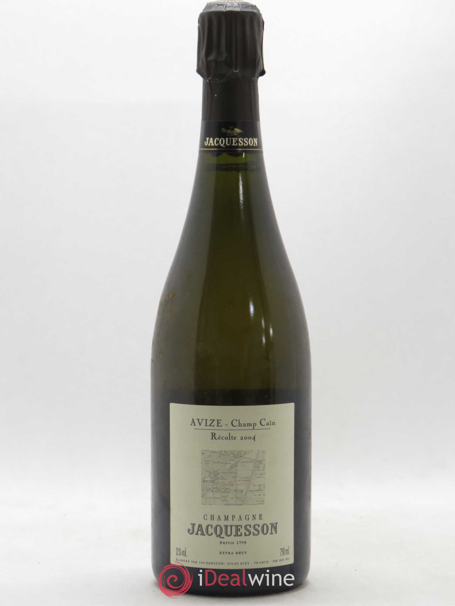 Avize Champ Caïn Extra-Brut Jacquesson 2004 - Lot de 1 bouteille - 0