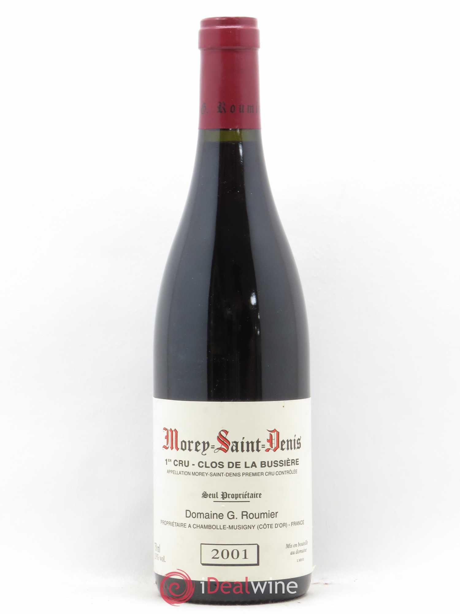 Morey-Saint-Denis 1er Cru Clos de la Bussière Georges Roumier (Domaine) 2001 - Lot de 1 bouteille - 0