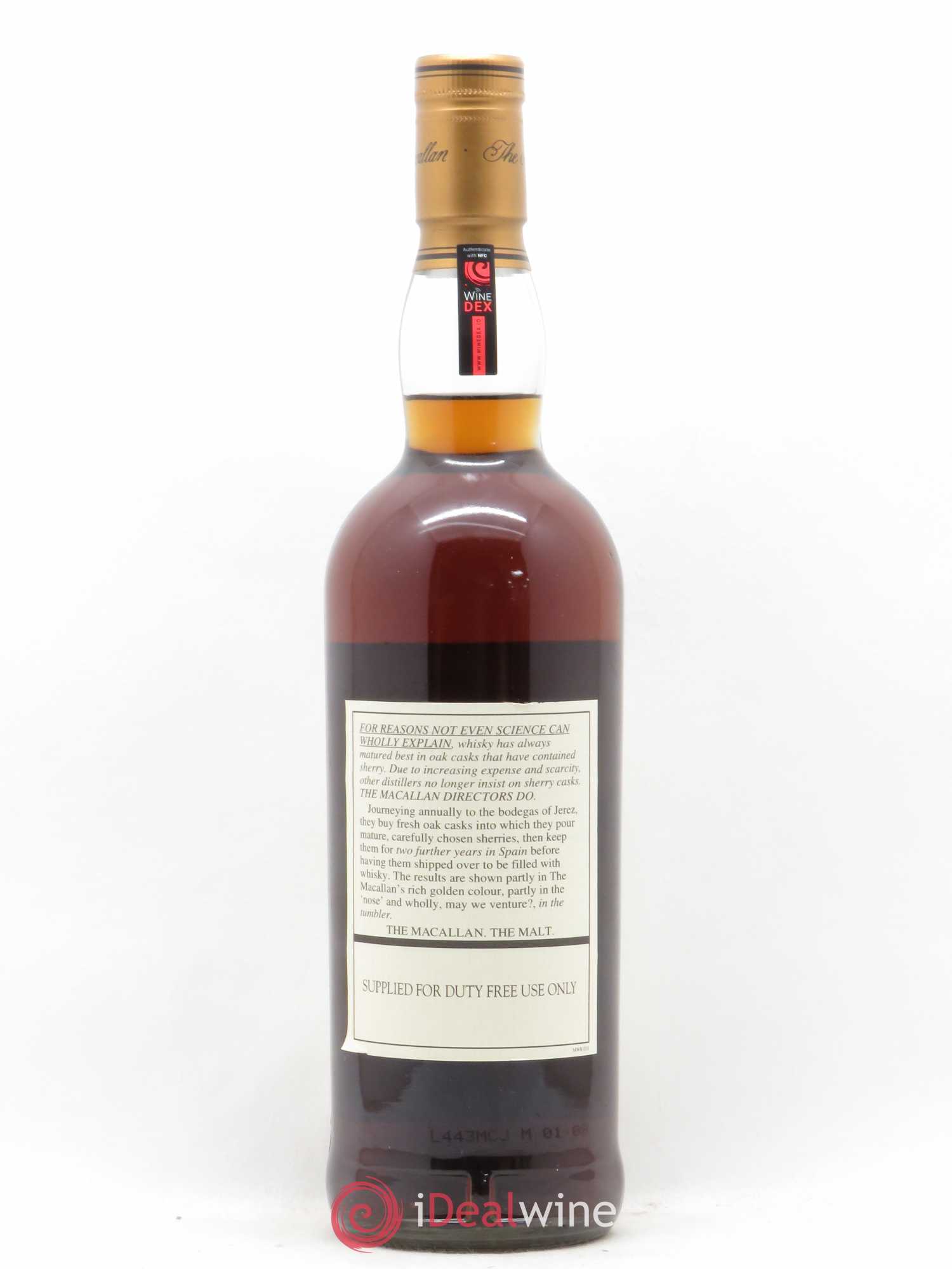 Whisky MACALLAN HIGHLAND SINGLE MALT  18 ans 1976 - Posten von 1 Flasche - 1