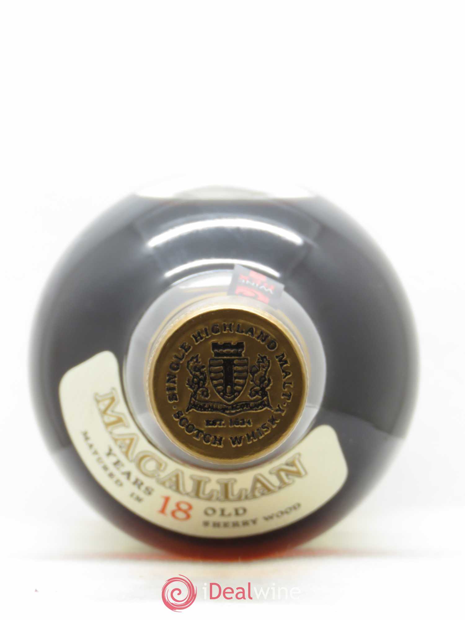 Whisky MACALLAN HIGHLAND SINGLE MALT  18 ans 1976 - Posten von 1 Flasche - 2