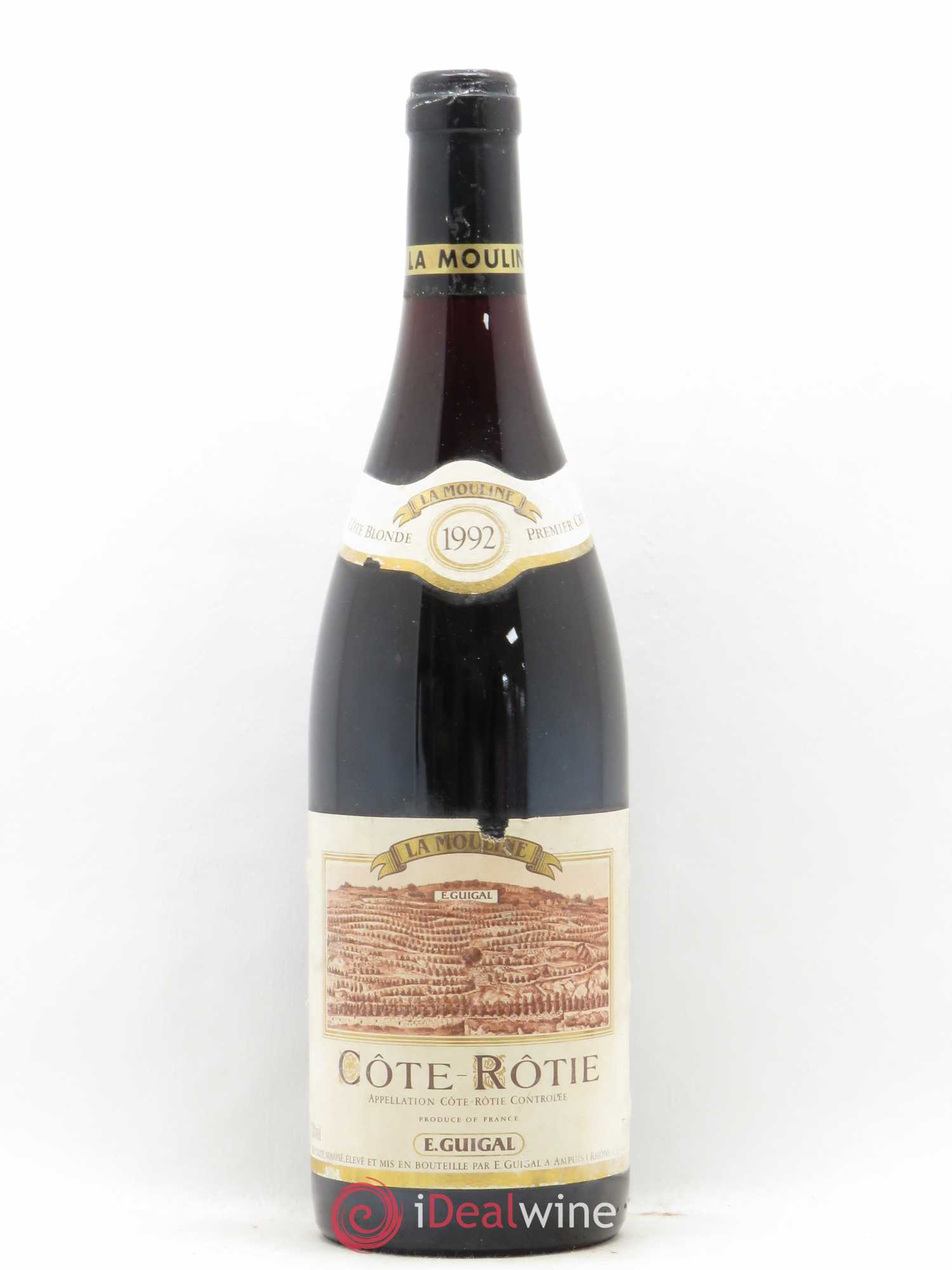 Côte-Rôtie La Mouline Guigal 1992 - Lot de 1 bouteille - 0