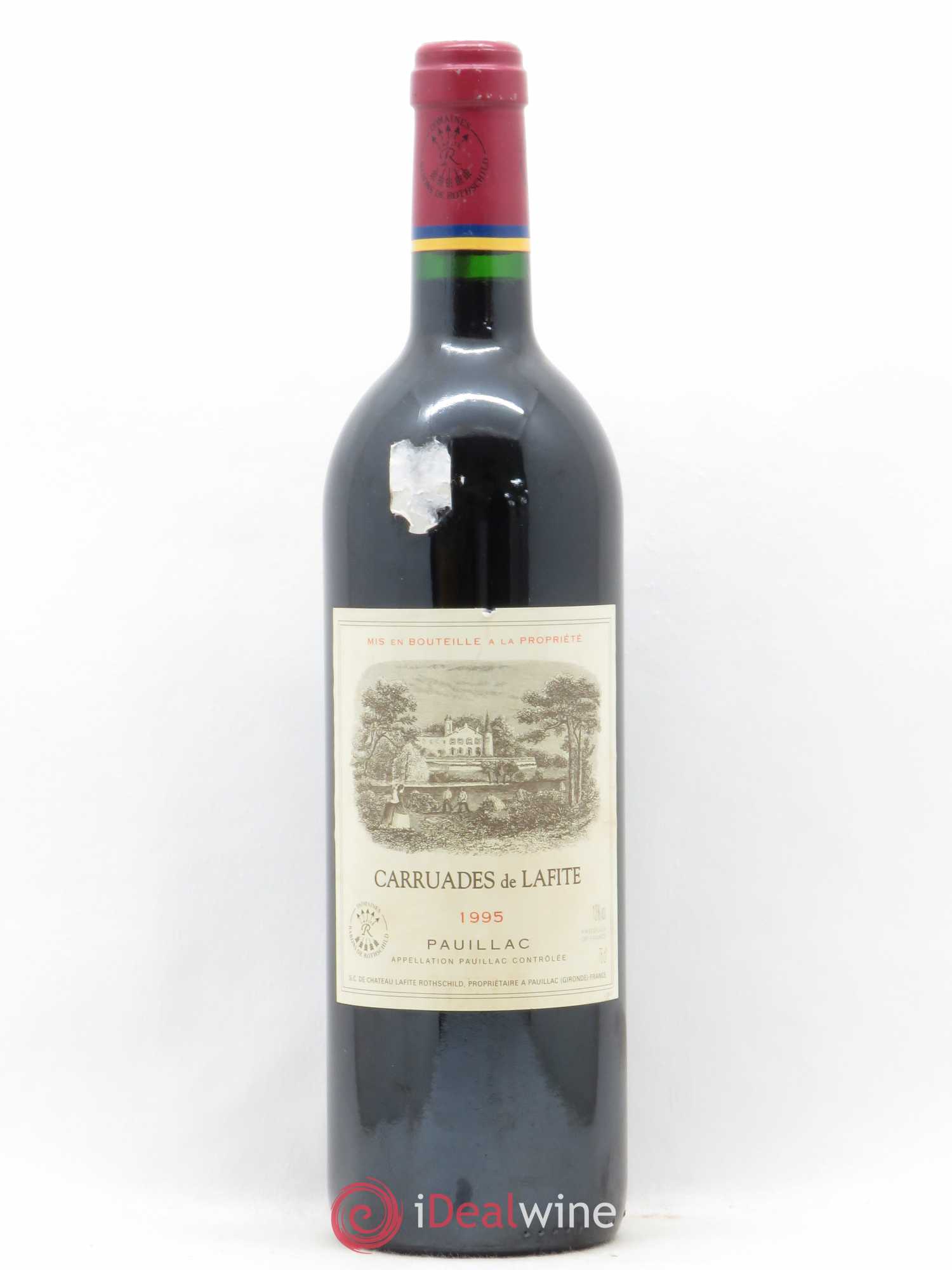 Carruades de Lafite Rothschild Second Vin 1995 - Lot de 1 bouteille - 0