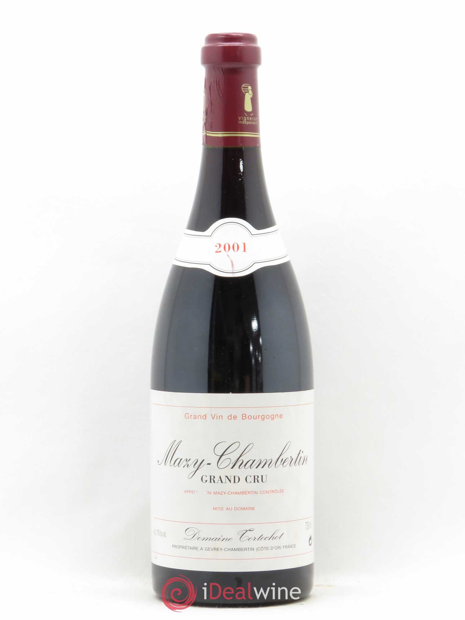 Mazis-Chambertin Grand Cru Tortochot (Domaine) 2001 - Lot de 1 bouteille - 0