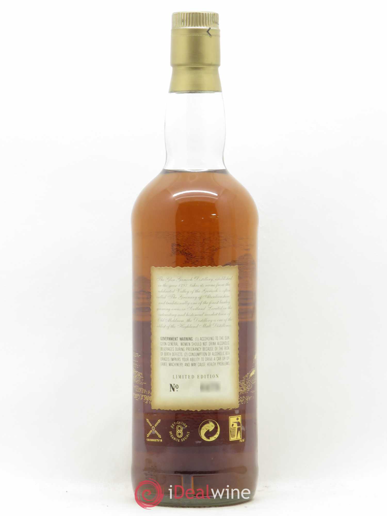 Whisky GLEN GARIOCH HIGHLAND SINGLE MALT Limited Edition 21 Years  - Posten von 1 Flasche - 1