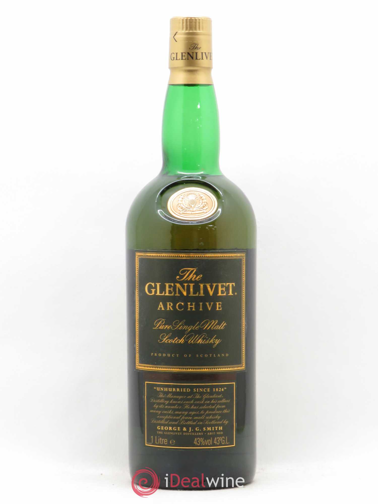Whisky GLENLIVET ARCHIVE PURE SINGLE MALT 15 Years - Posten von 1 Flasche - 0