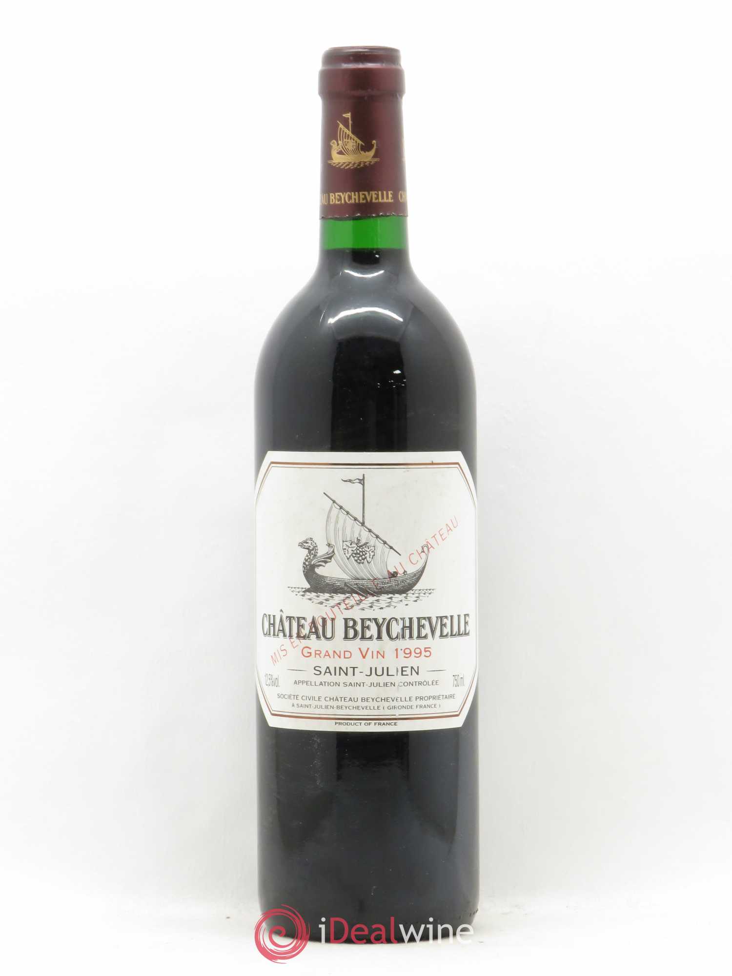 Château Beychevelle 4ème Grand Cru Classé 1995 - Lot de 1 bouteille - 0