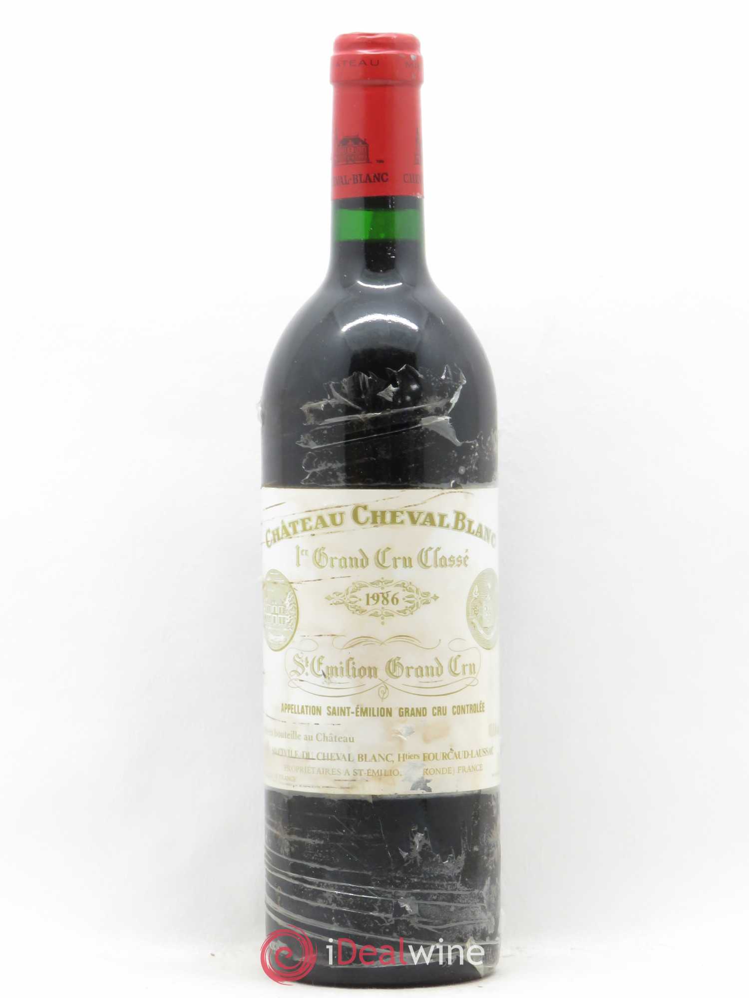 Château Cheval Blanc 1er Grand Cru Classé A 1986 - Lot de 1 bouteille - 0