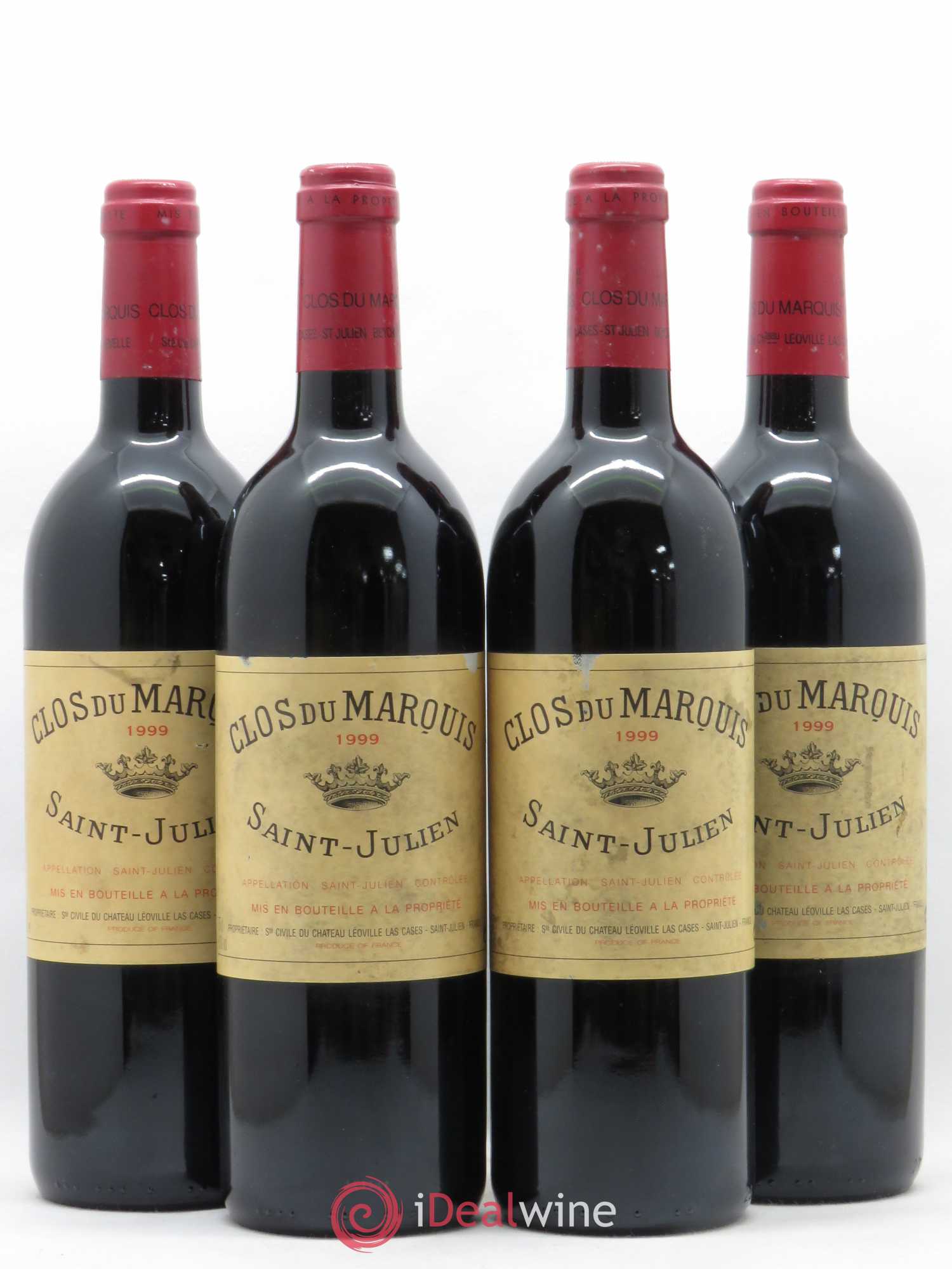Clos du Marquis 1999 - Lot de 4 bouteilles - 0