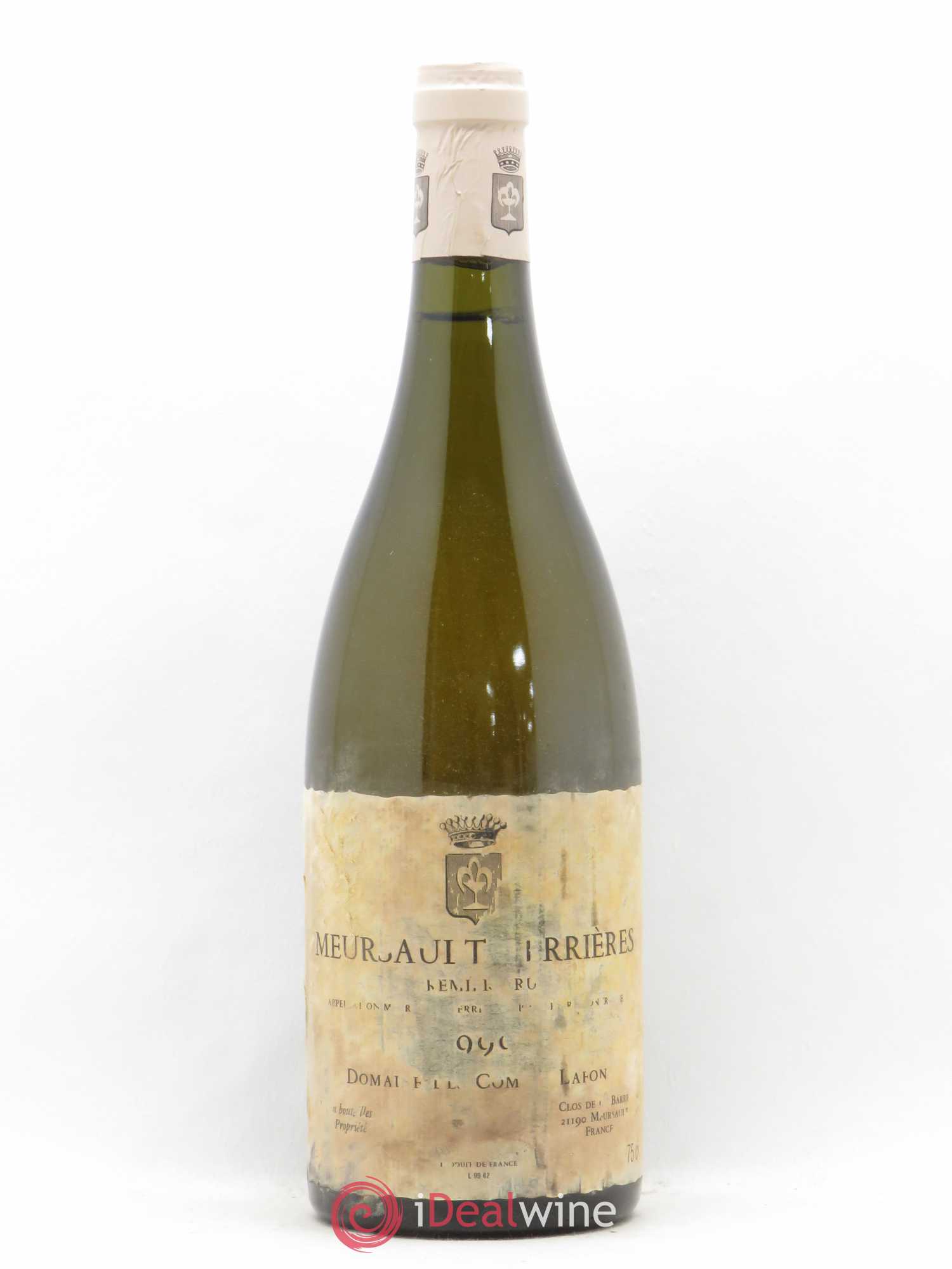Meursault 1er Cru Perrières Comtes Lafon (Domaine des) 1999 - Lot de 1 bouteille - 0