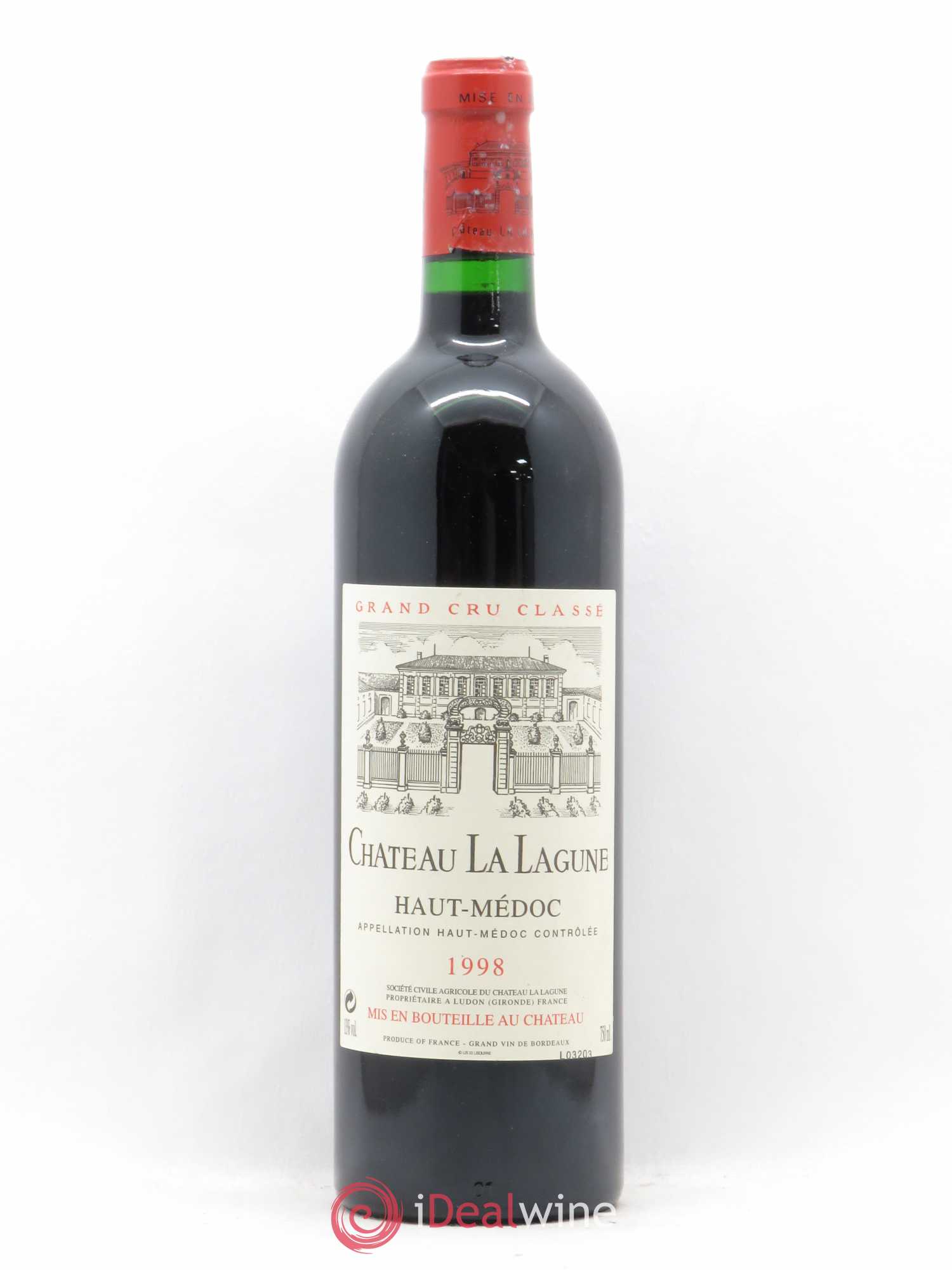 Château la Lagune 3ème Grand Cru Classé 1998 - Lot de 1 bouteille - 0