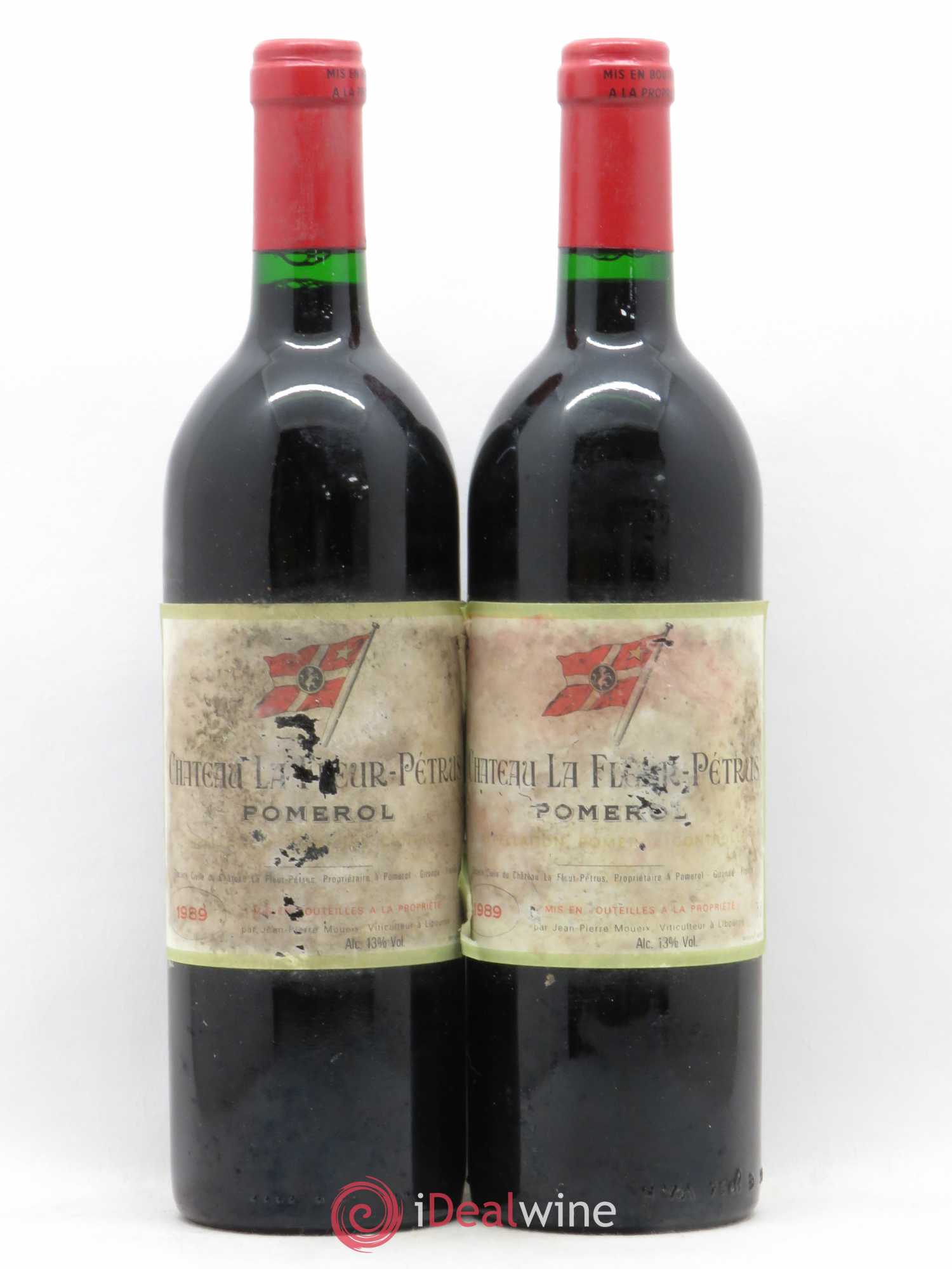 Château la Fleur Petrus 1989 - Lot de 2 bouteilles - 0