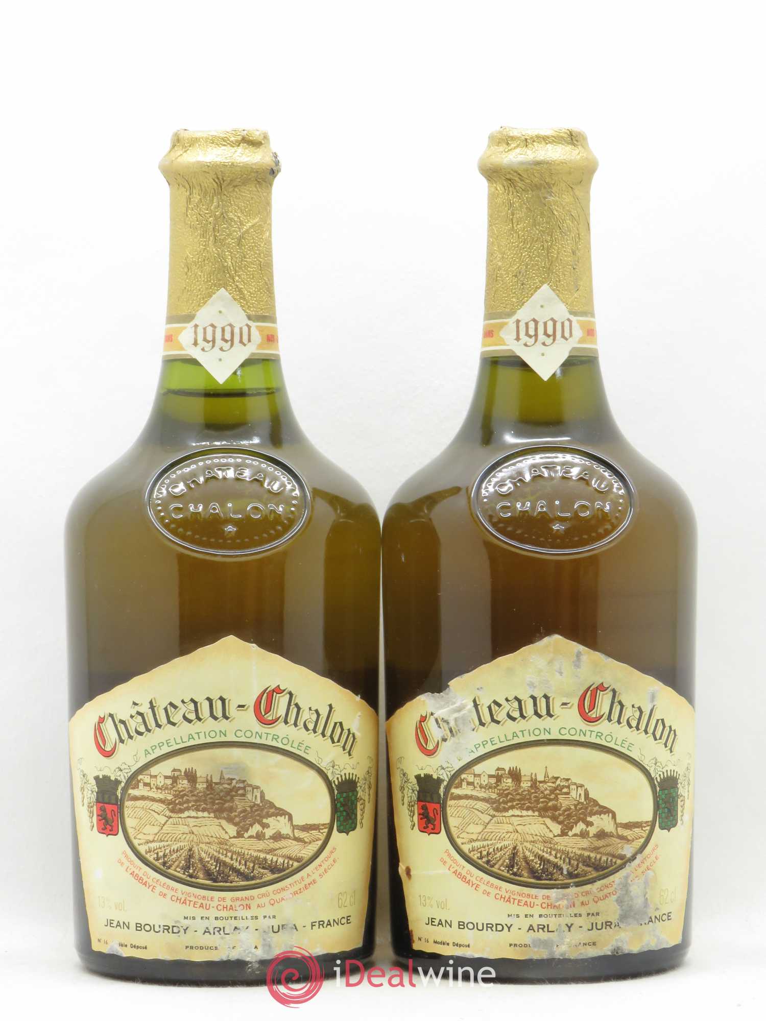 Château-Chalon Bourdy 1990 - Posten von 2 Flaschen - 0