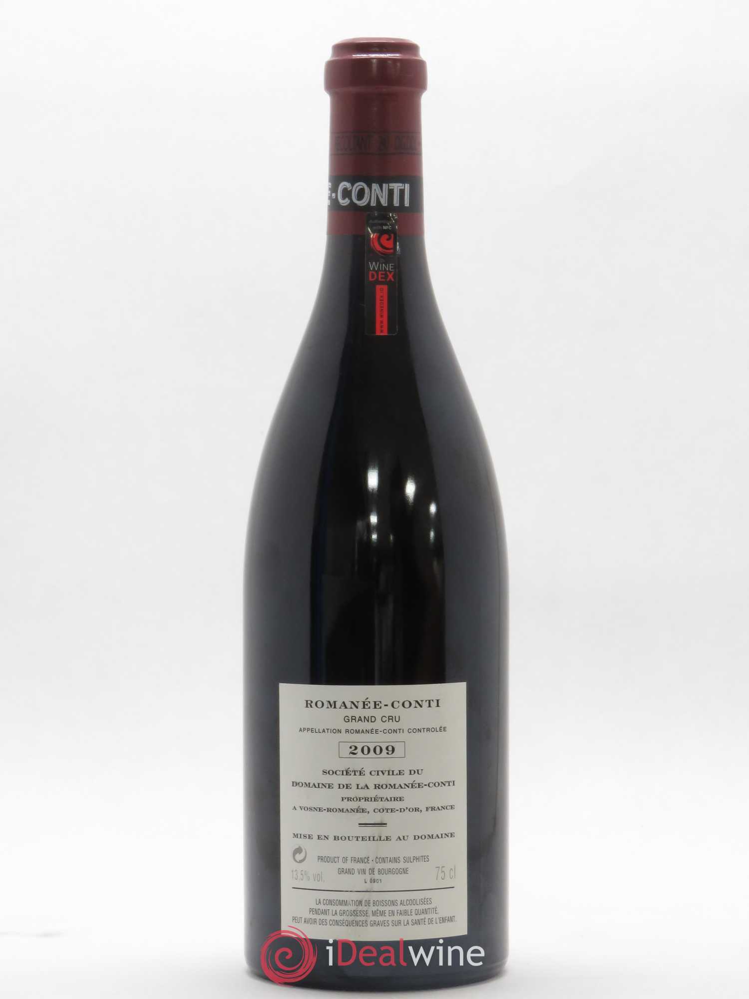 Romanée-Conti Grand Cru Domaine de la Romanée-Conti 2009 - Lotto di 1 bottiglia - 1